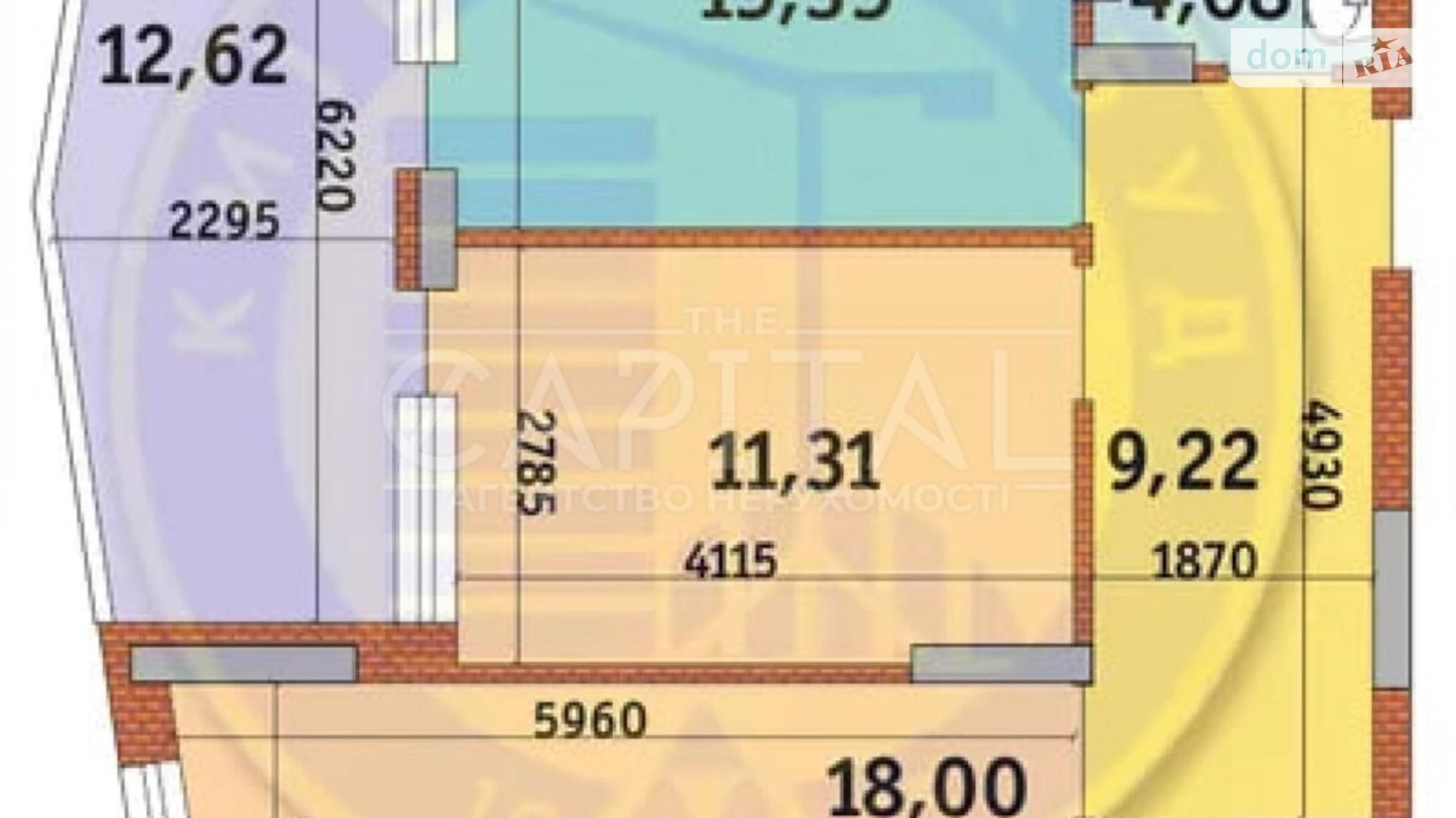 Продається 2-кімнатна квартира 67.6 кв. м у Києві, вул. Дубищанська, 10 - фото 2