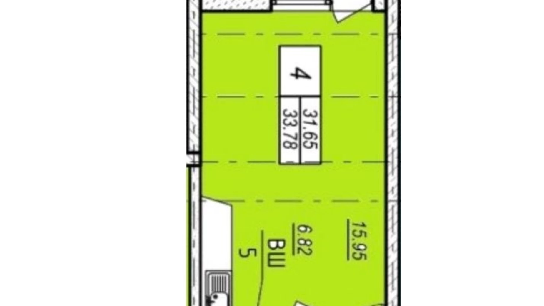 Продається 1-кімнатна квартира 34 кв. м у Одесі, вул. Середньофонтанська - фото 3