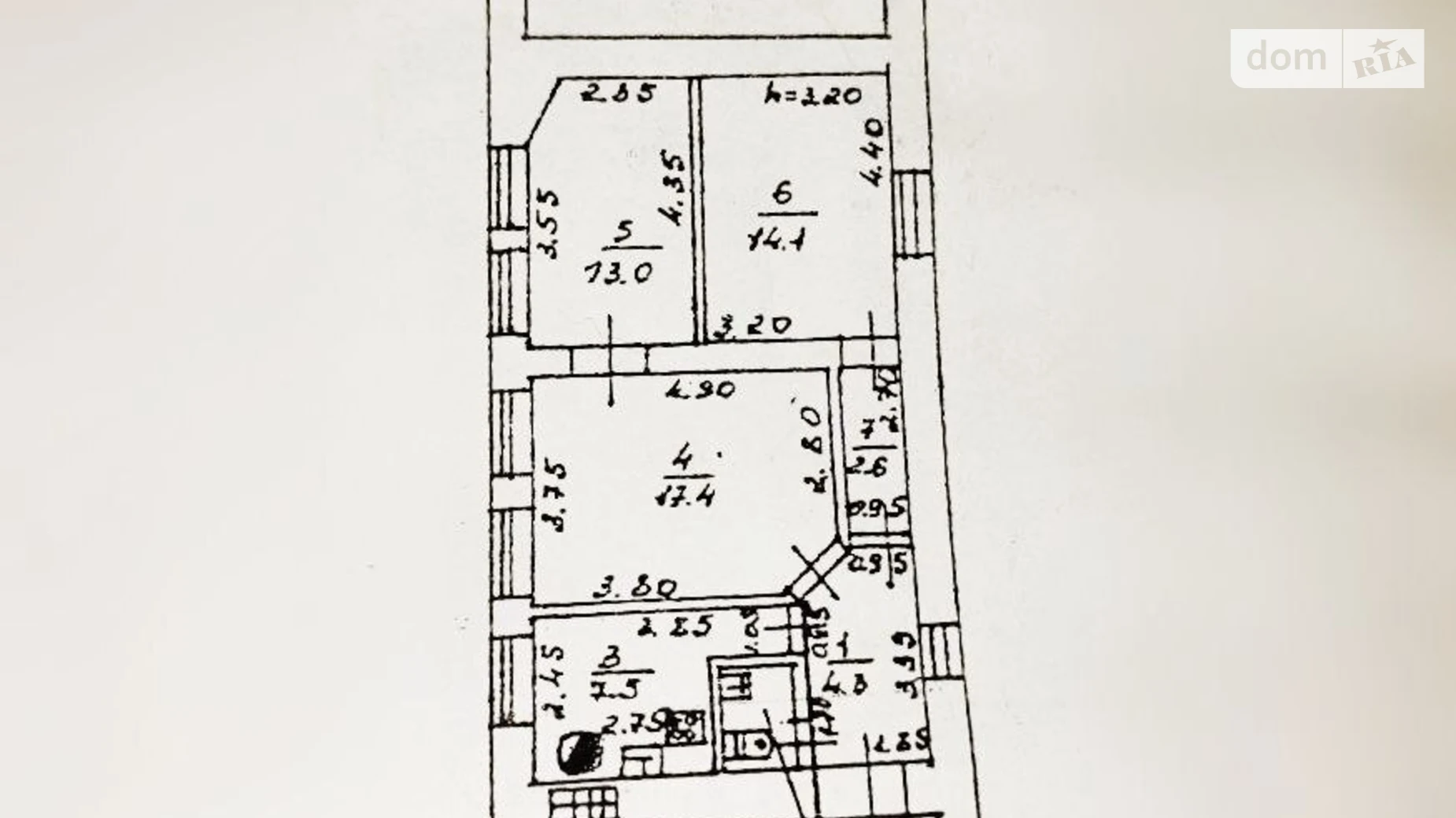 Продается 3-комнатная квартира 60.5 кв. м в Одессе, ул. Ришельевская - фото 4