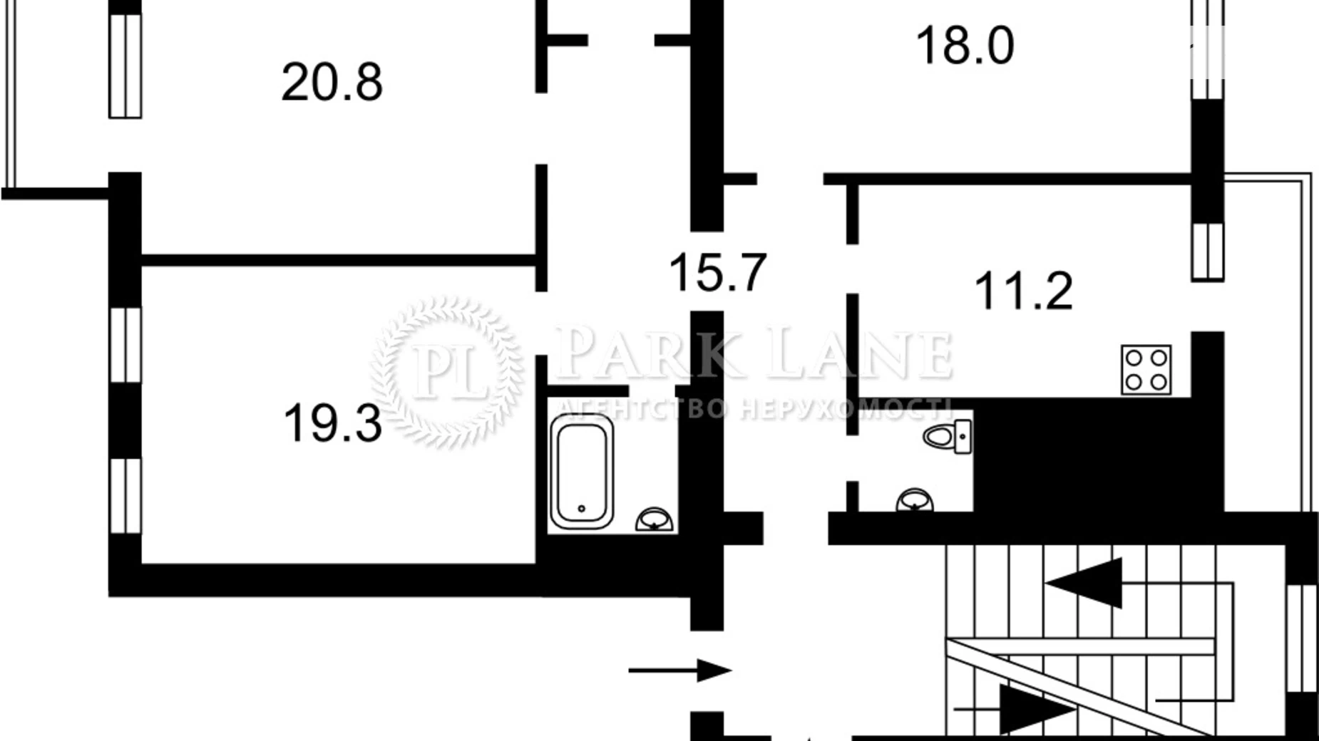 Продается 3-комнатная квартира 97.8 кв. м в Киеве, ул. Владимирская, 96 - фото 5