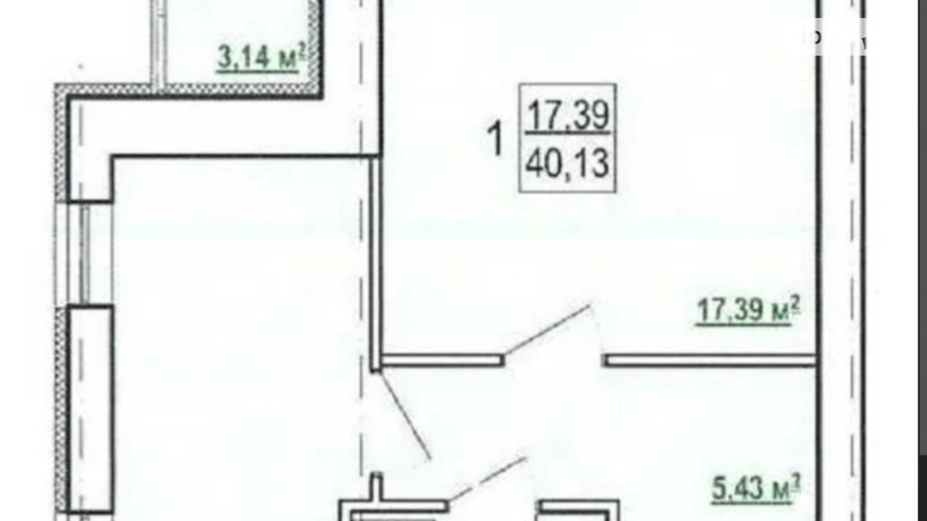 Продается 1-комнатная квартира 40 кв. м в Харькове, ул. Борткевича, 13 - фото 3