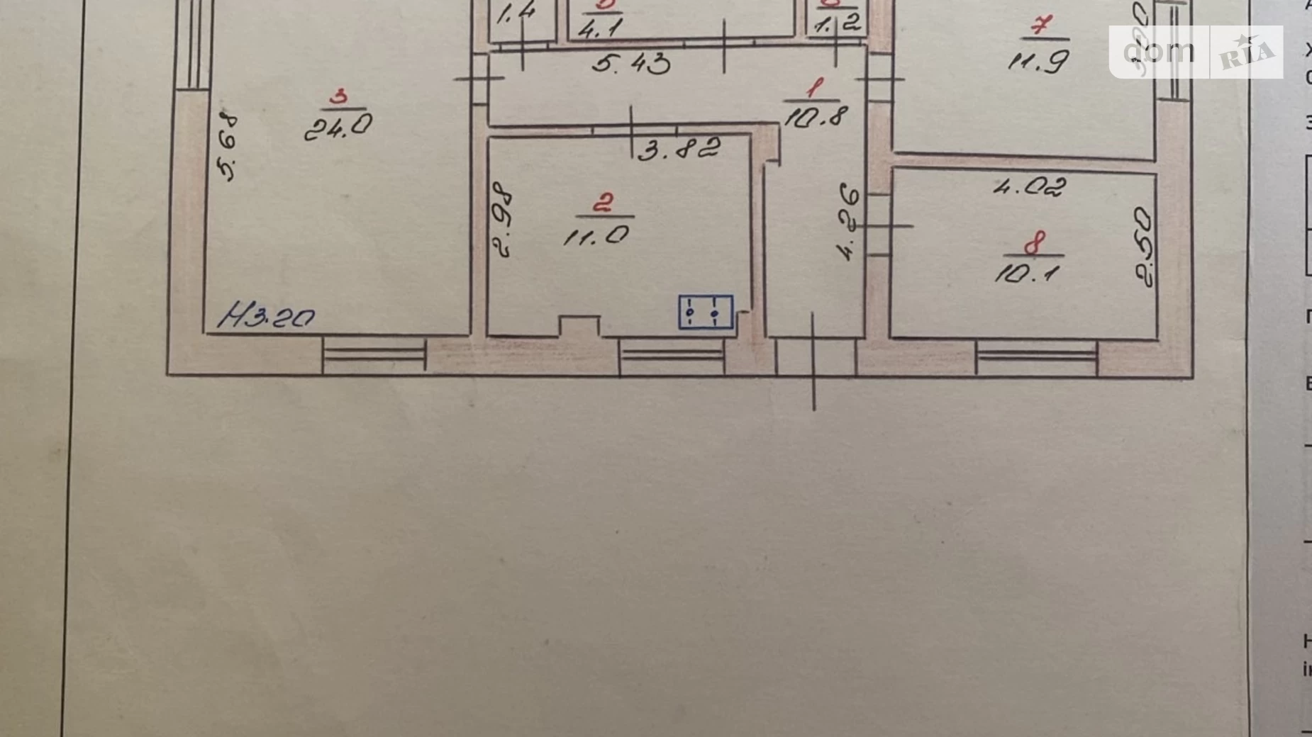 Продається 3-кімнатна квартира 74.5 кв. м у Хмельницькому, вул. Кам'янецька, 122/1 - фото 4