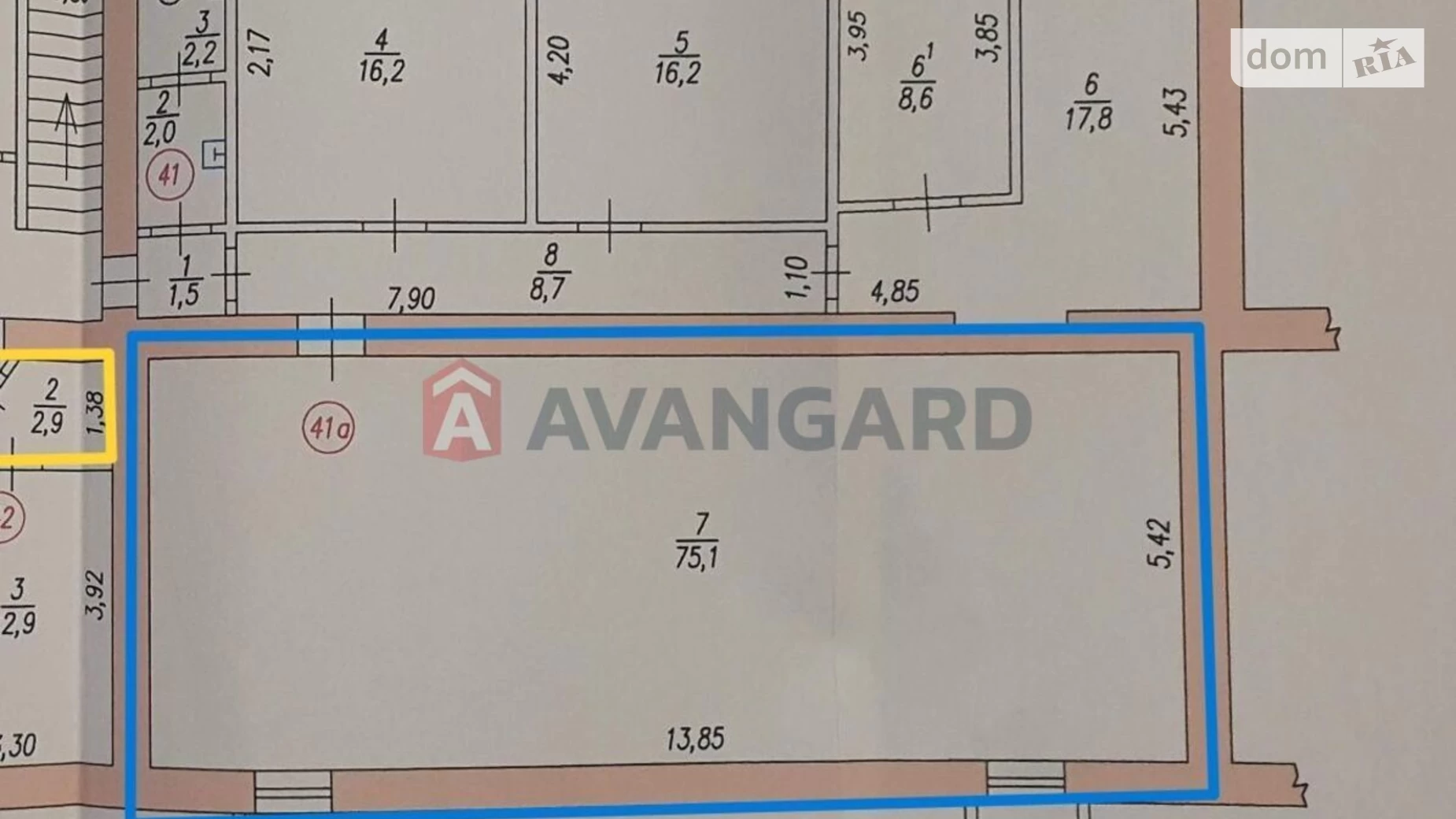 Продается объект сферы услуг 75 кв. м в 5-этажном здании, цена: 13000 $ - фото 5