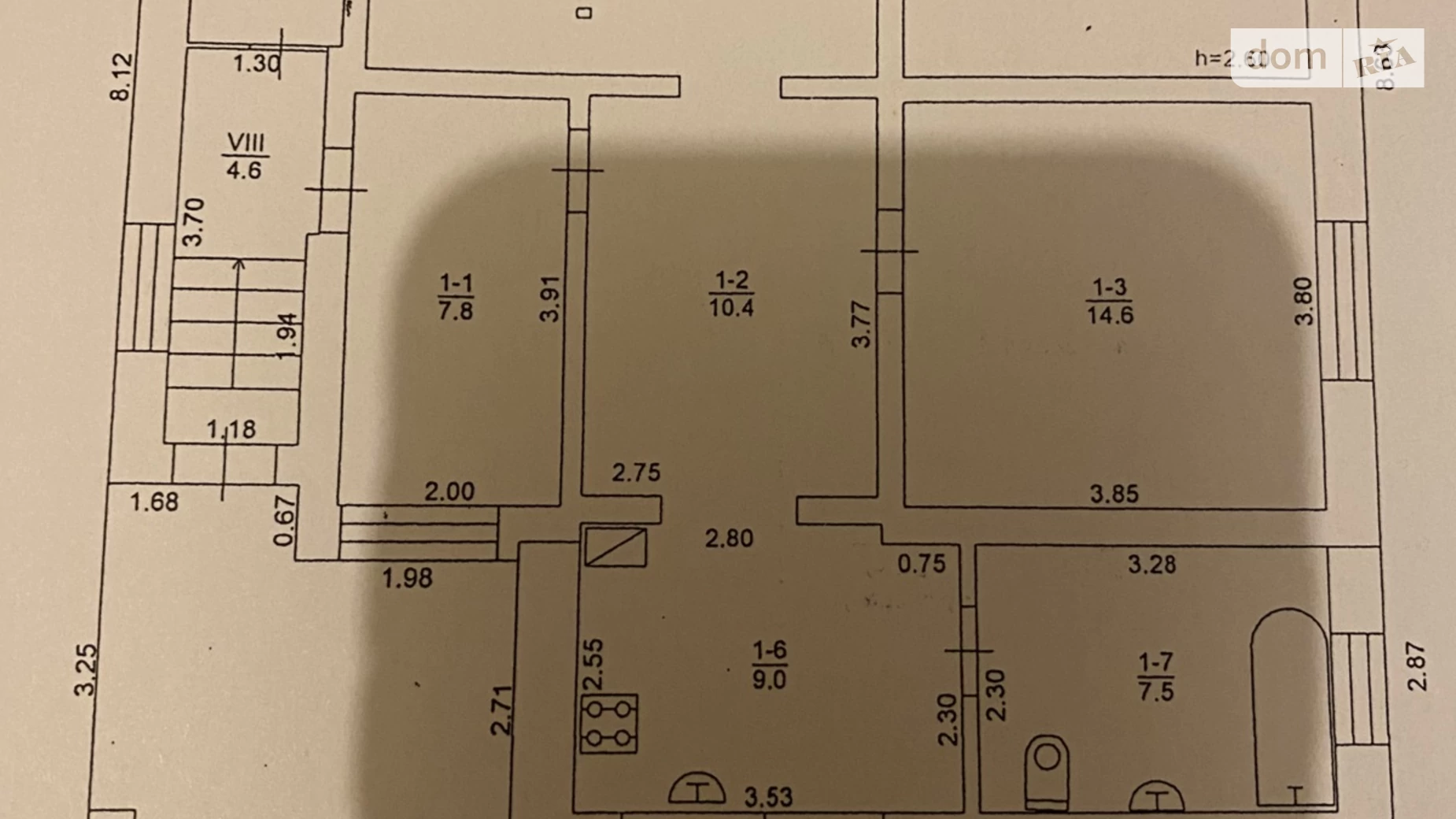 Продается одноэтажный дом 92 кв. м с садом, цена: 127000 $ - фото 3