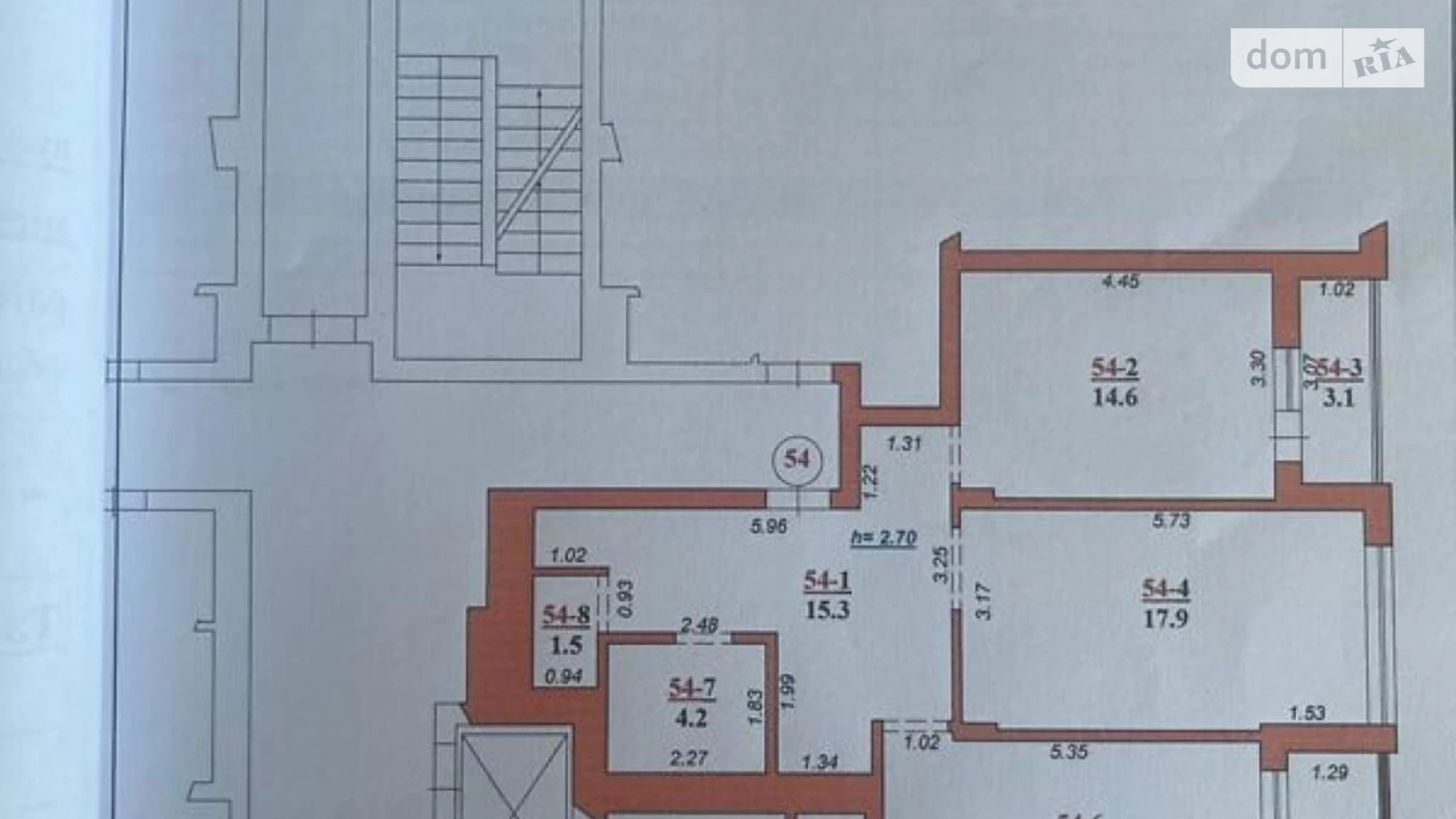 Продається 2-кімнатна квартира 72 кв. м у Львові, вул. Величковського - фото 3