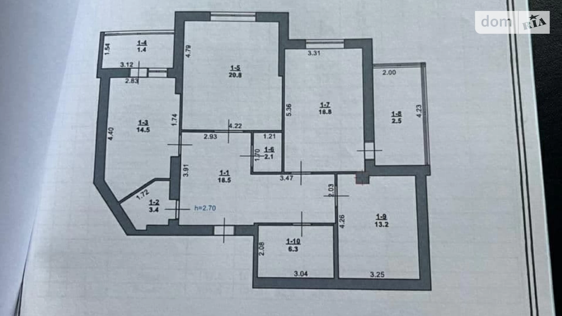 Продается 3-комнатная квартира 101.5 кв. м в Хмельницком, цена: 80000 $ - фото 35