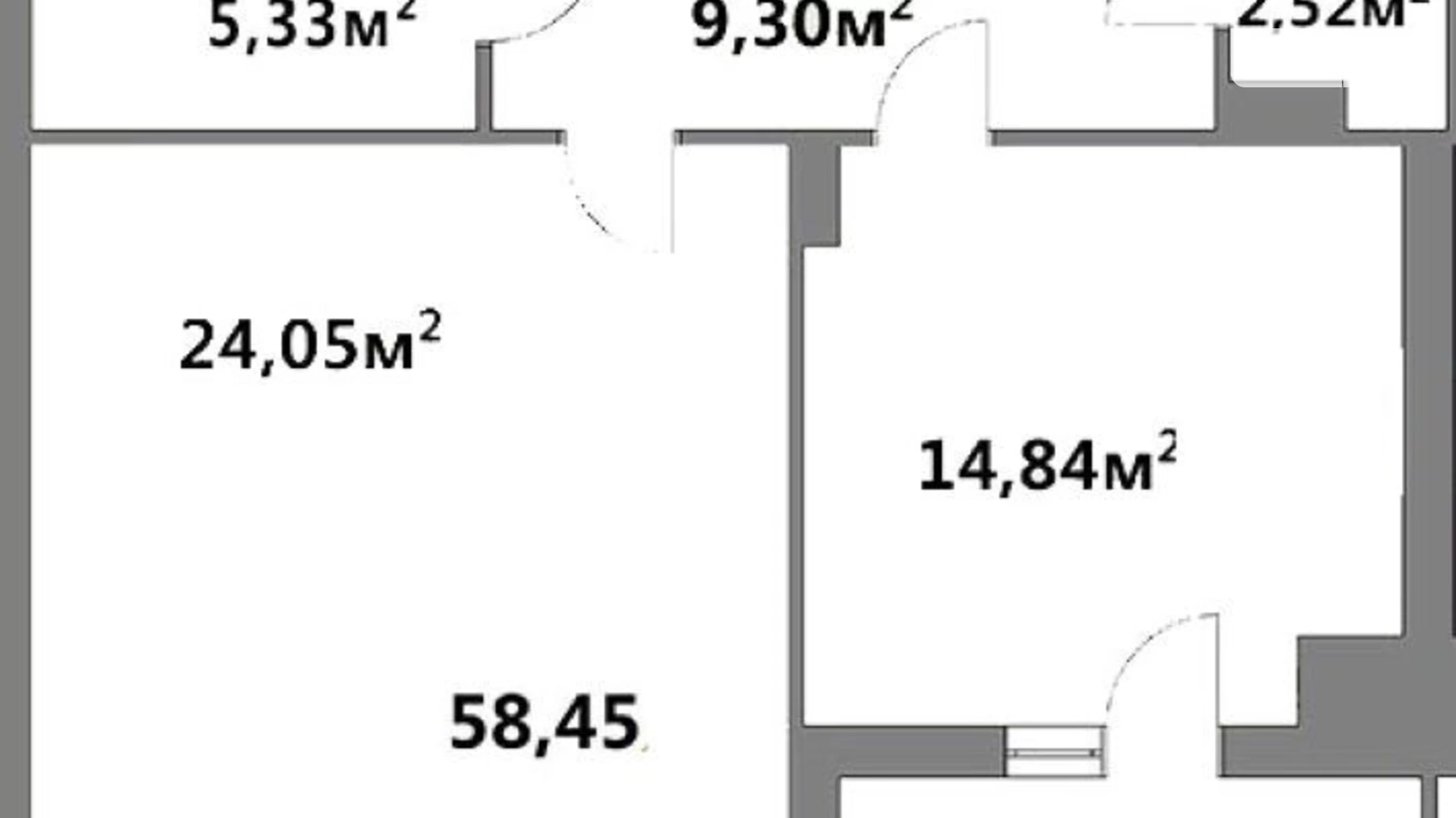 Продається 1-кімнатна квартира 58.45 кв. м у Львові, вул. Глинянський Тракт - фото 4