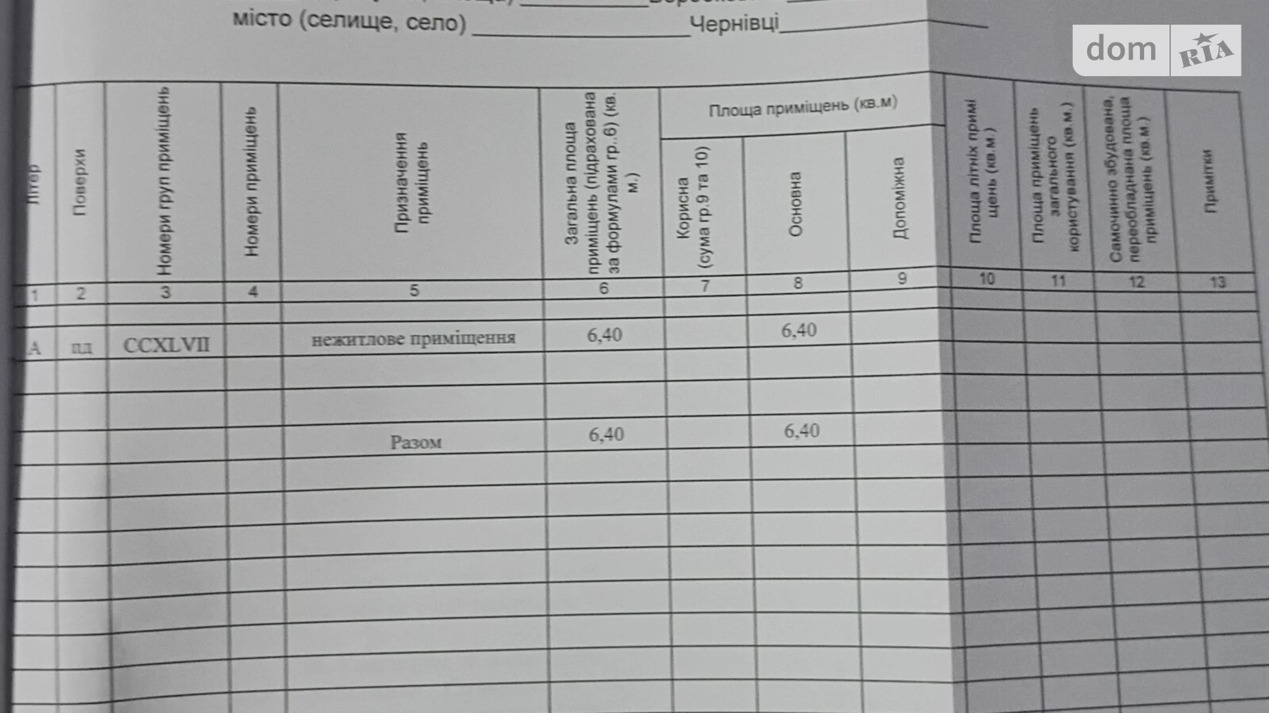 Продається приміщення вільного призначення 6.4 кв. м в 9-поверховій будівлі, цена: 3500 $ - фото 3
