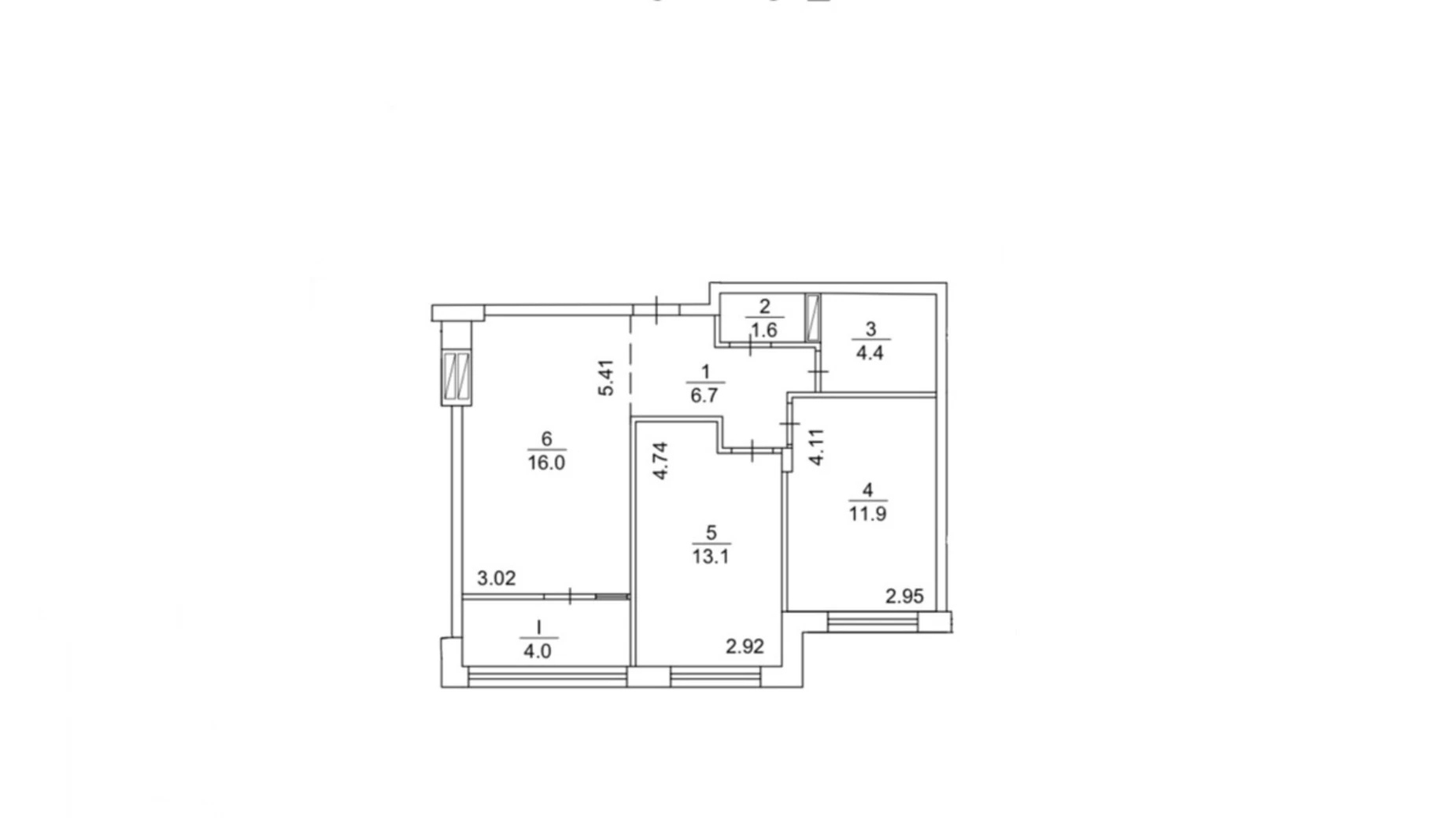 Продается 2-комнатная квартира 58 кв. м в Гнедине, ул. Идейная, 17 - фото 3
