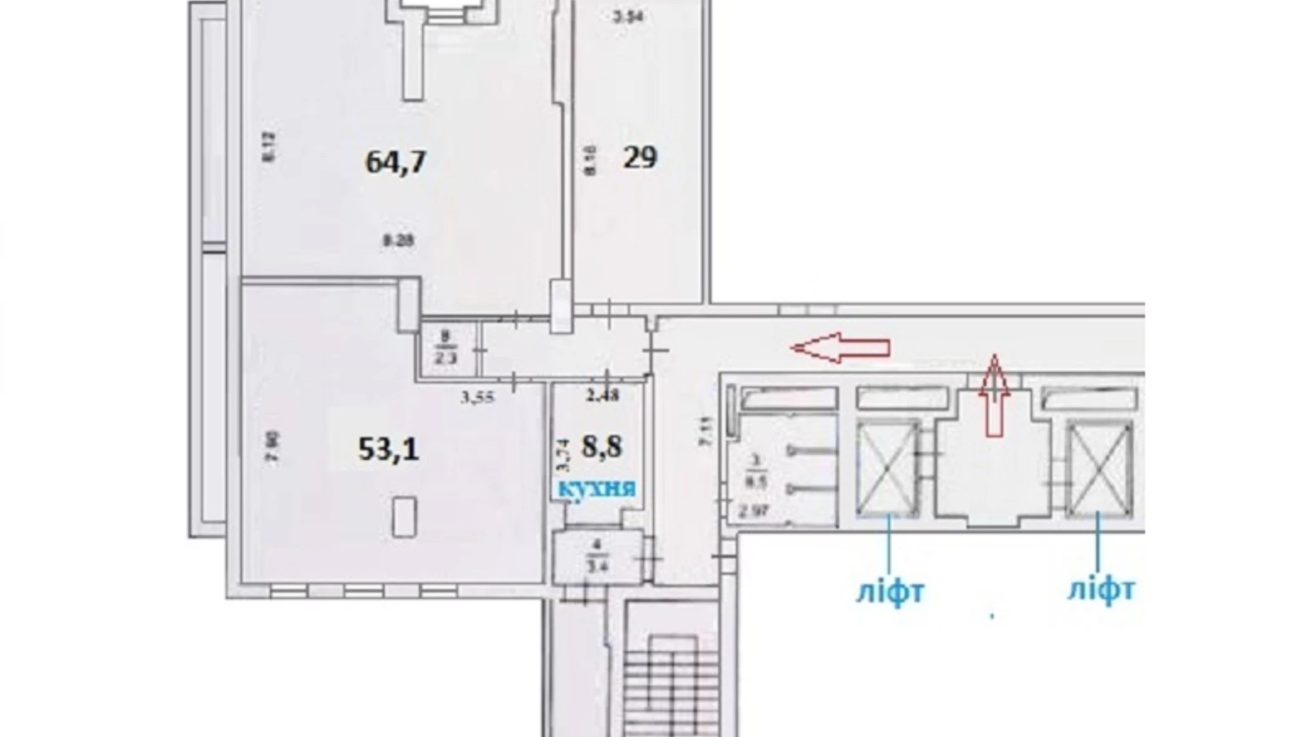 Здається в оренду офіс 167 кв. м в бізнес-центрі, цена: 1580 $ - фото 2