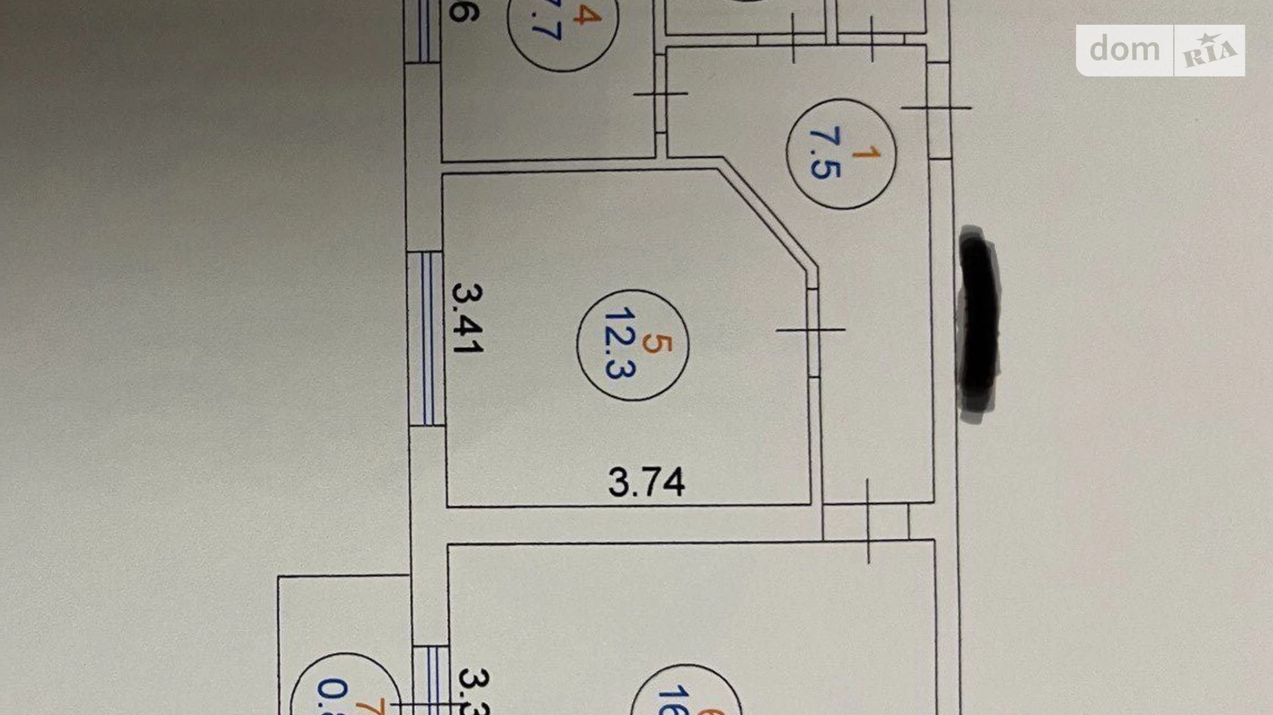 Продается 2-комнатная квартира 49.7 кв. м в Ужгороде, ул. Богомольца, 17 - фото 12