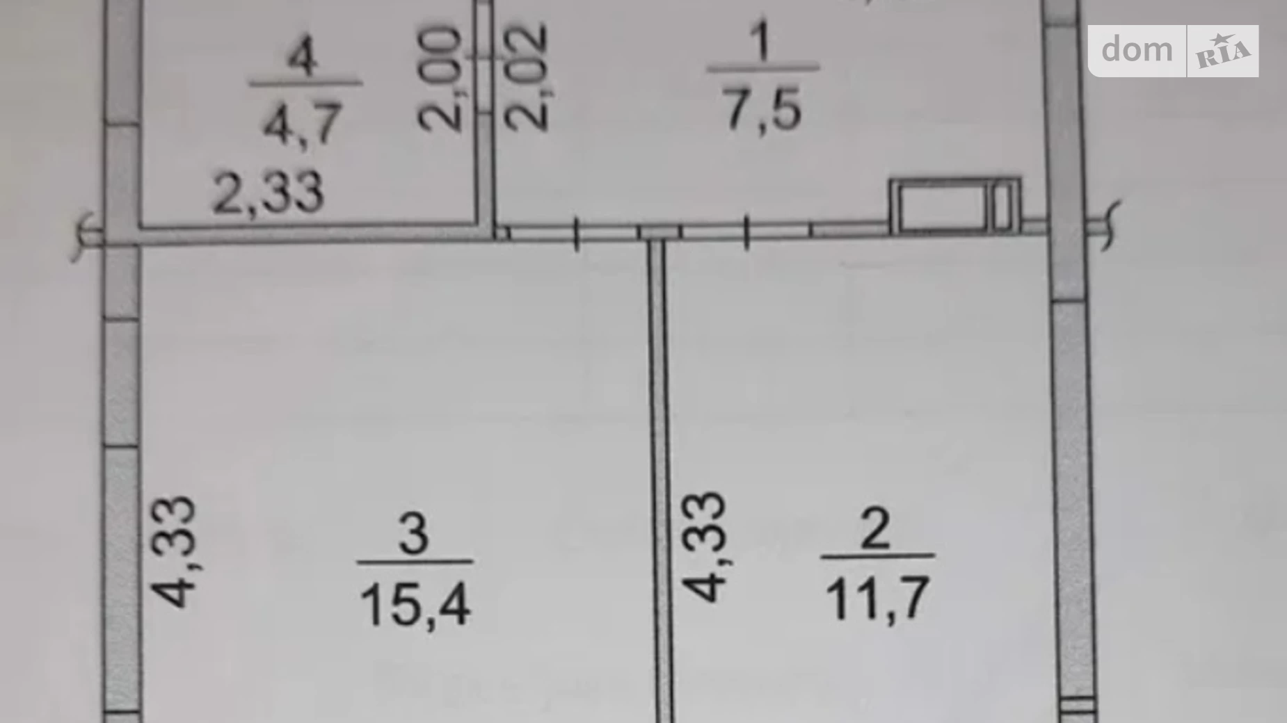 Продається 1-кімнатна квартира 40 кв. м у Києві, вул. Академіка Заболотного, 148В - фото 3