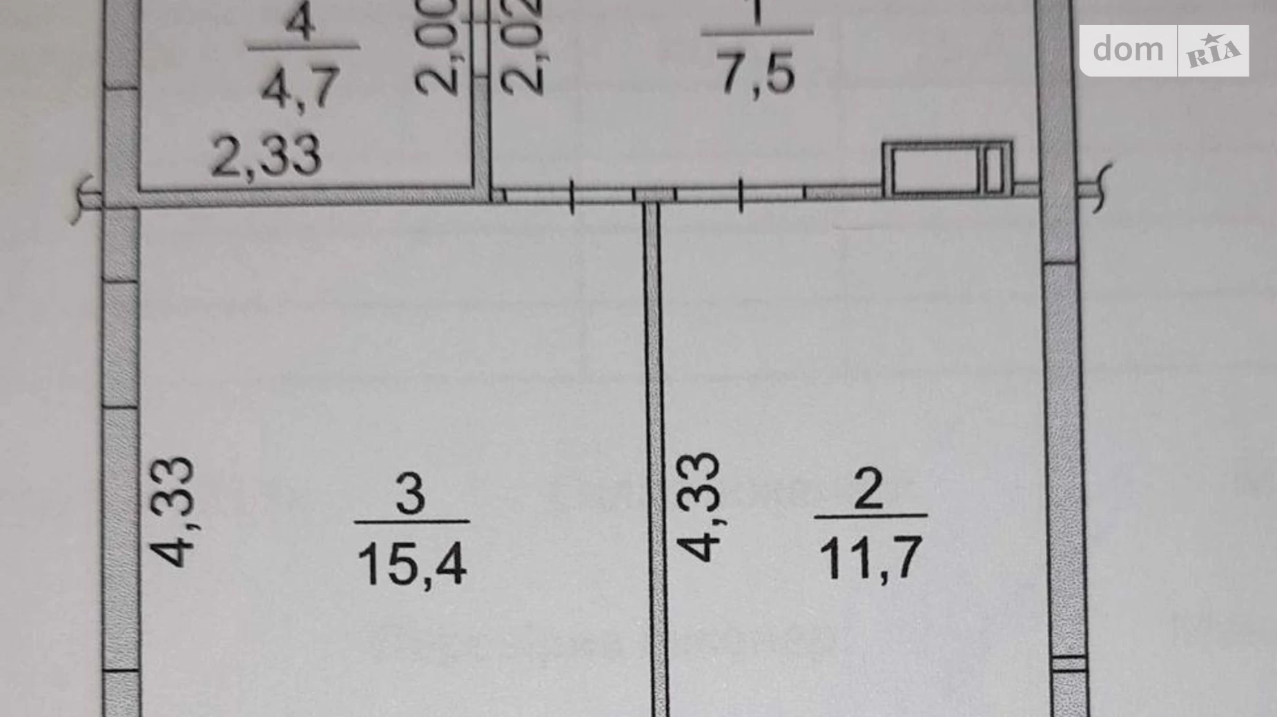 Продается 1-комнатная квартира 40.6 кв. м в Киеве, ул. Академика Заболотного, 148В корпус 3 - фото 4