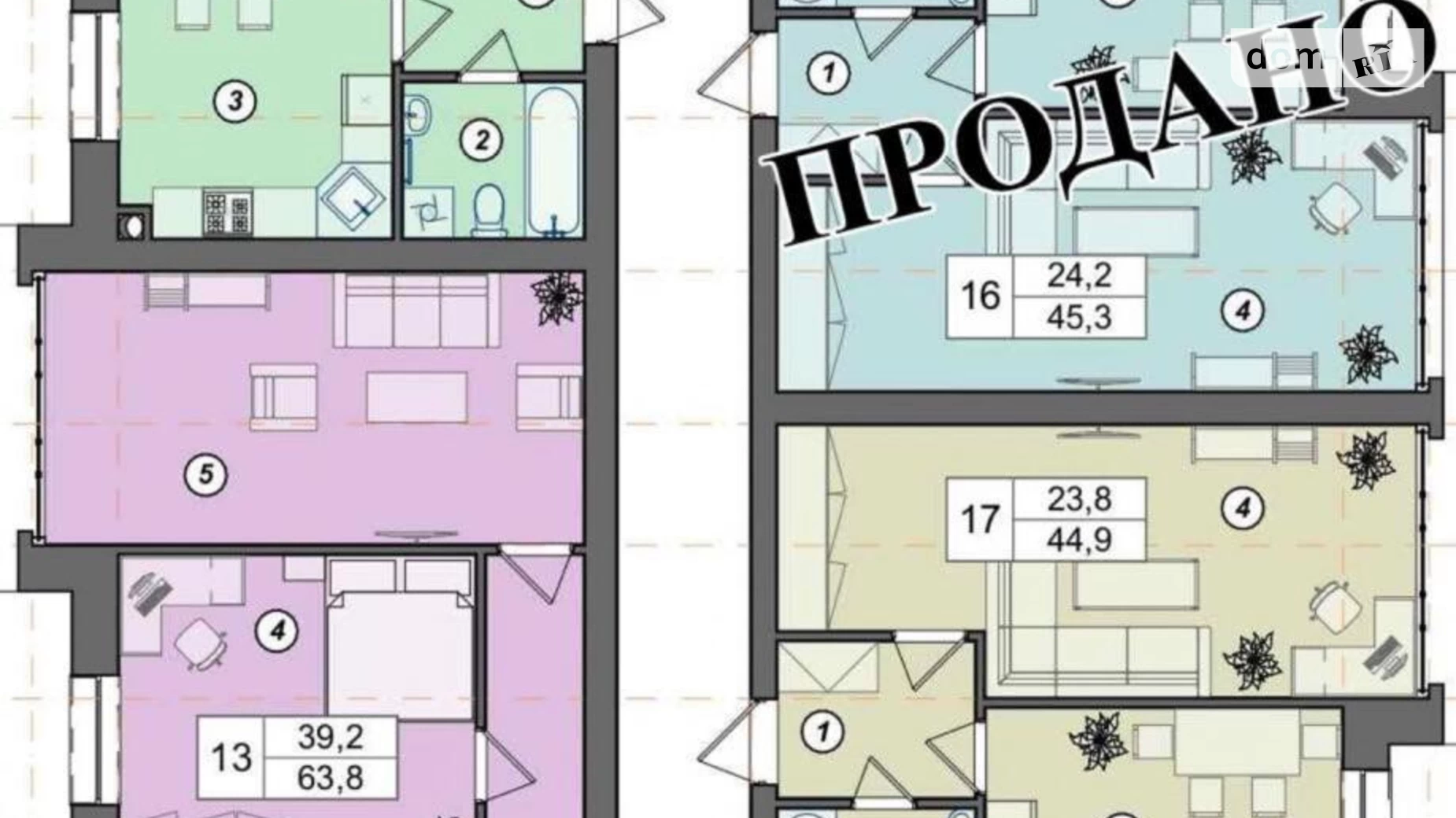 Продається 2-кімнатна квартира 63.8 кв. м у Рівному, вул. Буковинська - фото 3
