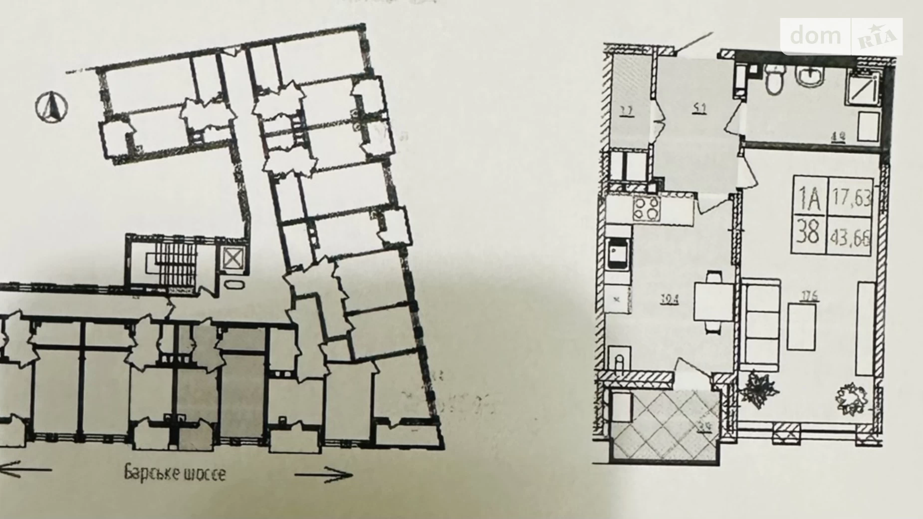 Продається 1-кімнатна квартира 45 кв. м у Зарванцях, вул. Рибацька, 2 - фото 5