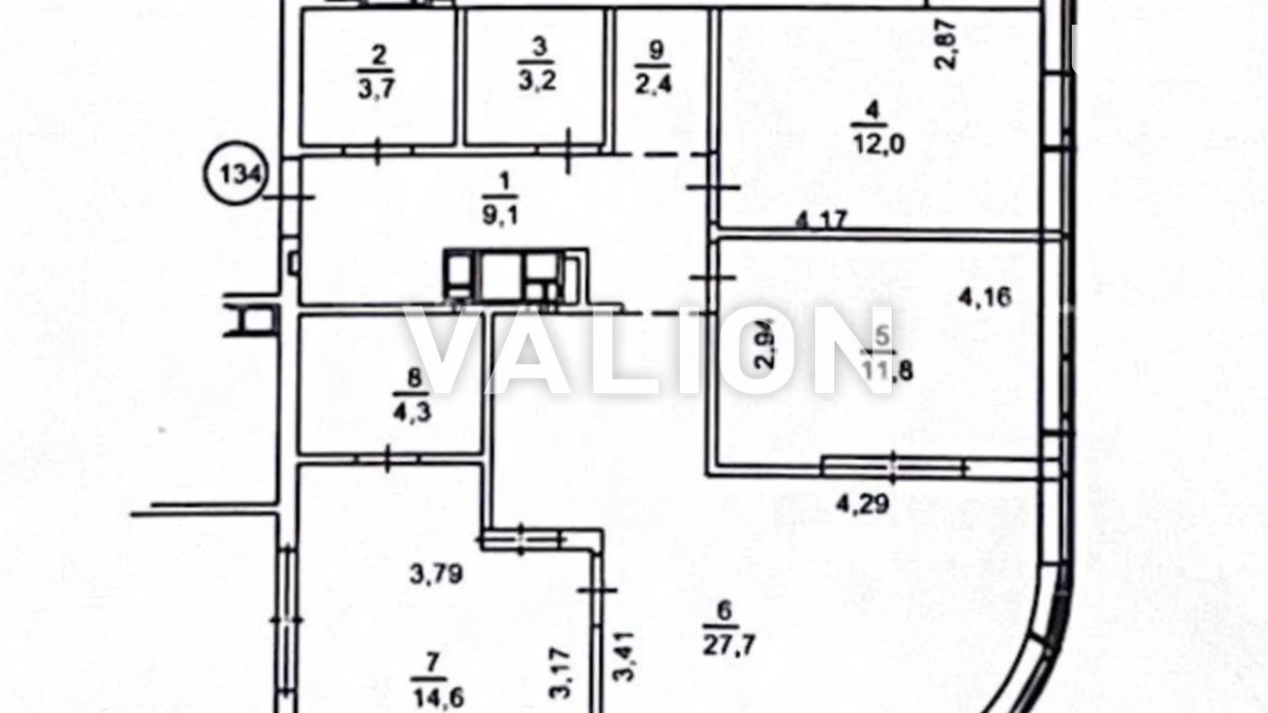 Продається 3-кімнатна квартира 88.8 кв. м у Києві, пров. Ужгородський, 4/1 - фото 3