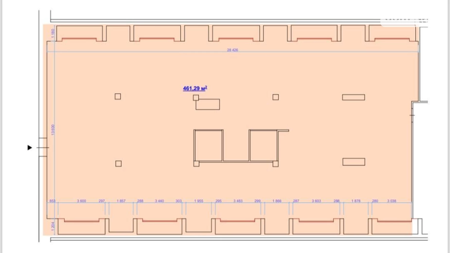 Сдается в аренду офис 461 кв. м в бизнес-центре, цена: 9200 $ - фото 2