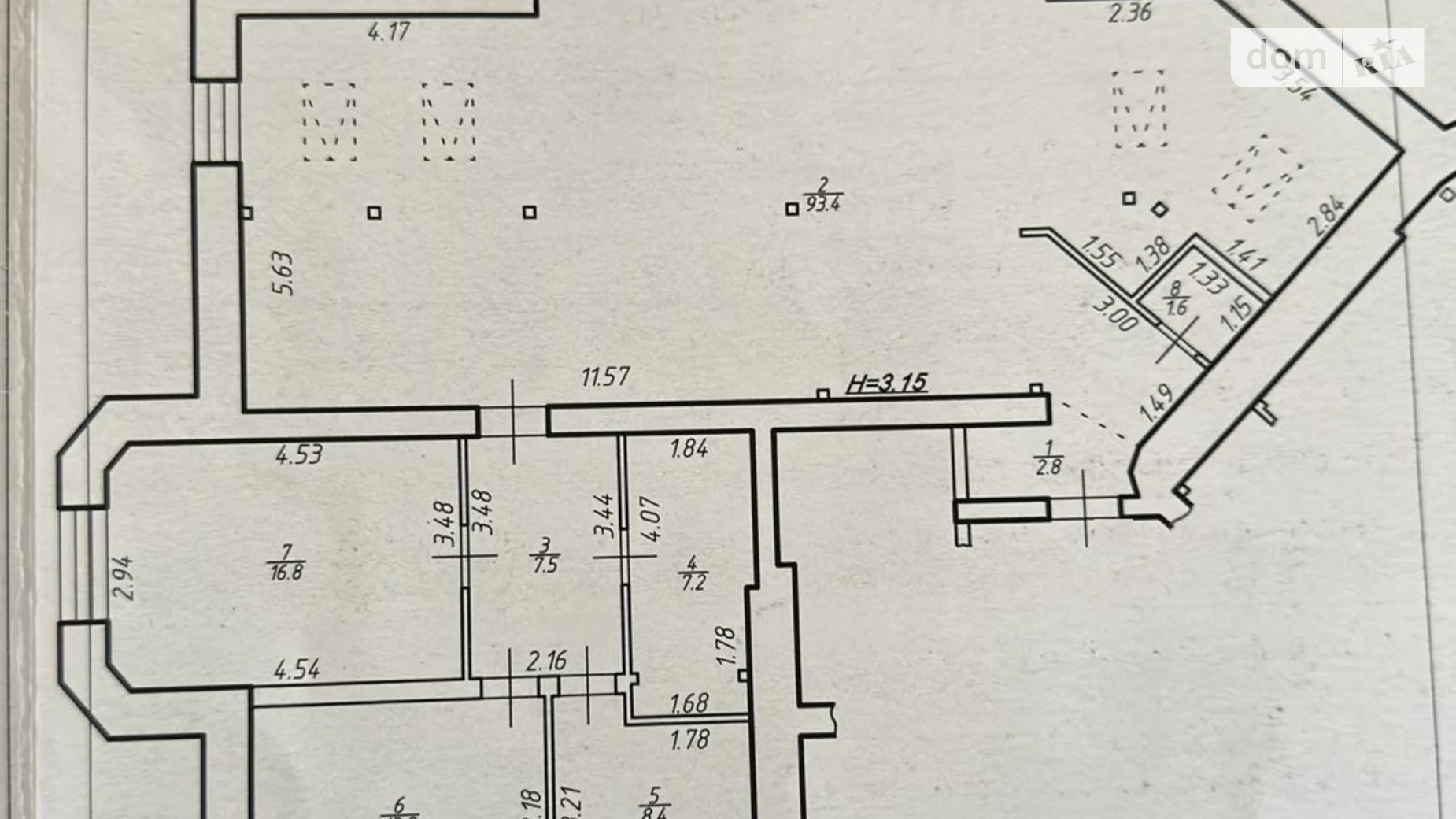 Продается 3-комнатная квартира 152.1 кв. м в Ивано-Франковске, ул. Независимости (Горького), 146 - фото 4