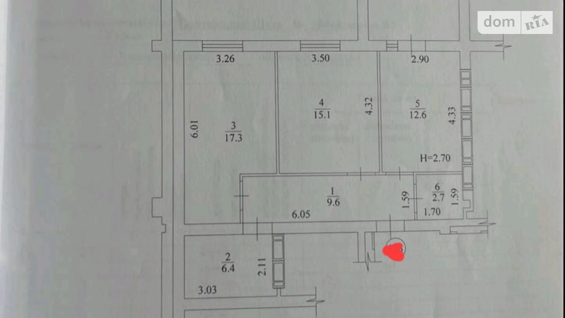 Продається 2-кімнатна квартира 66.2 кв. м у Харкові, вул. Полтавський Шлях, 184А корпус 2 - фото 5