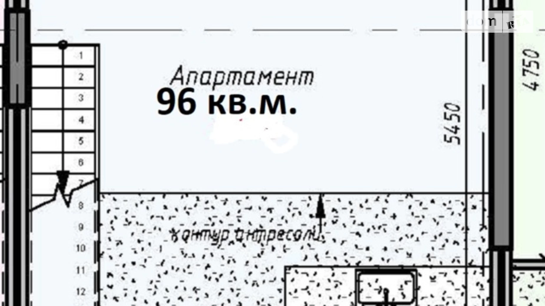 Продается 1-комнатная квартира 96 кв. м в Одессе, ул. Дачная, 28Д - фото 5