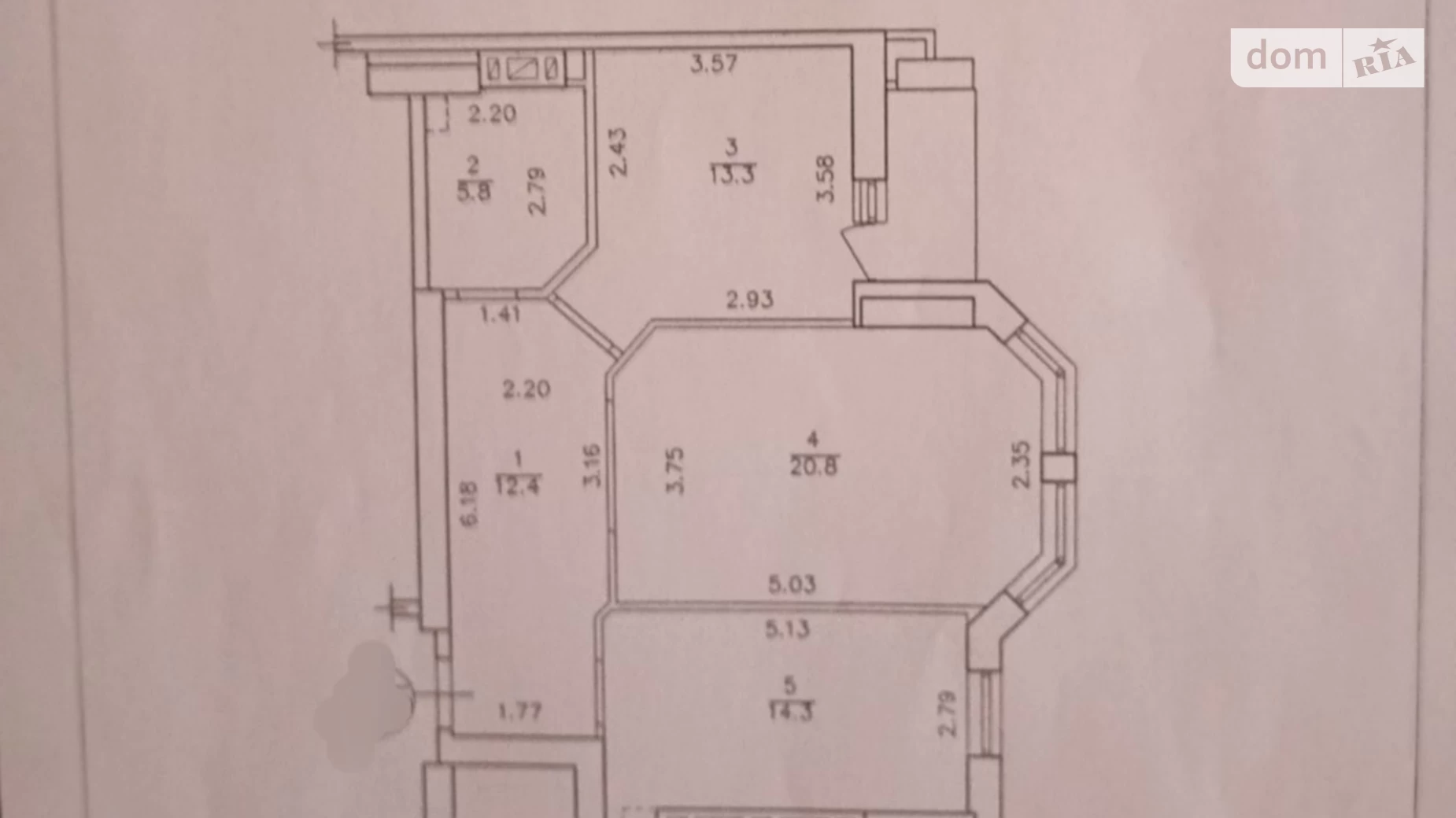 Продається 2-кімнатна квартира 68 кв. м у Одесі, вул. Добровольців(Маршала Говорова) - фото 2