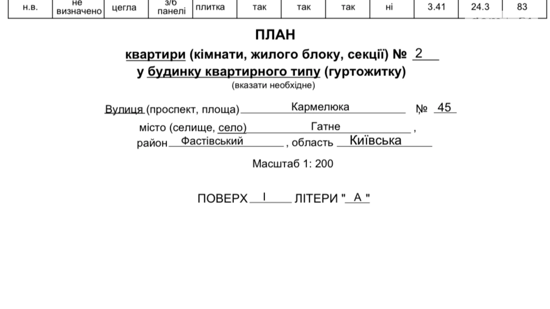 Продається 1-кімнатна квартира 24.3 кв. м у Гатне, вул. Кармелюка, 45 - фото 2