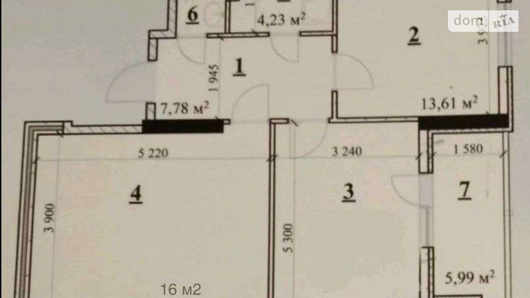 Продається 2-кімнатна квартира 64 кв. м у, цена: 53000 $ - фото 4