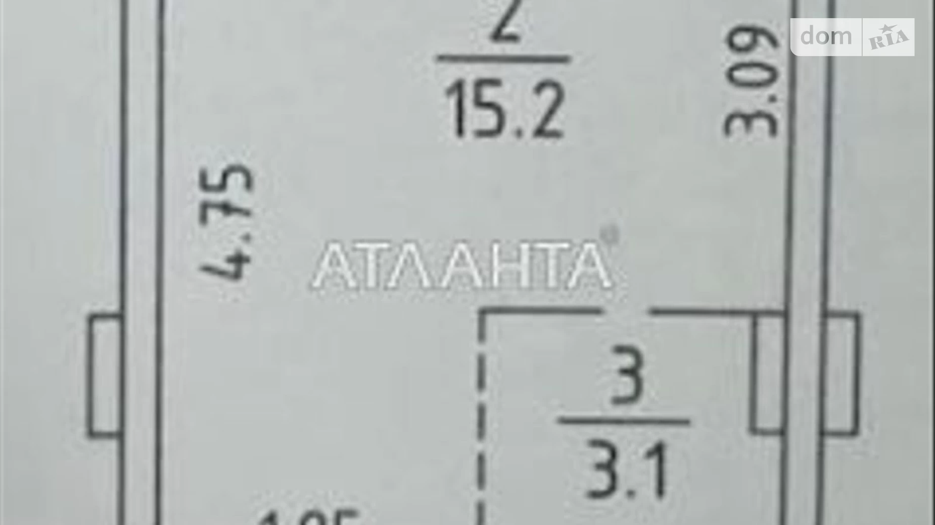 Продається 1-кімнатна квартира 25 кв. м у Києві, вул. Велика Окружна - фото 2