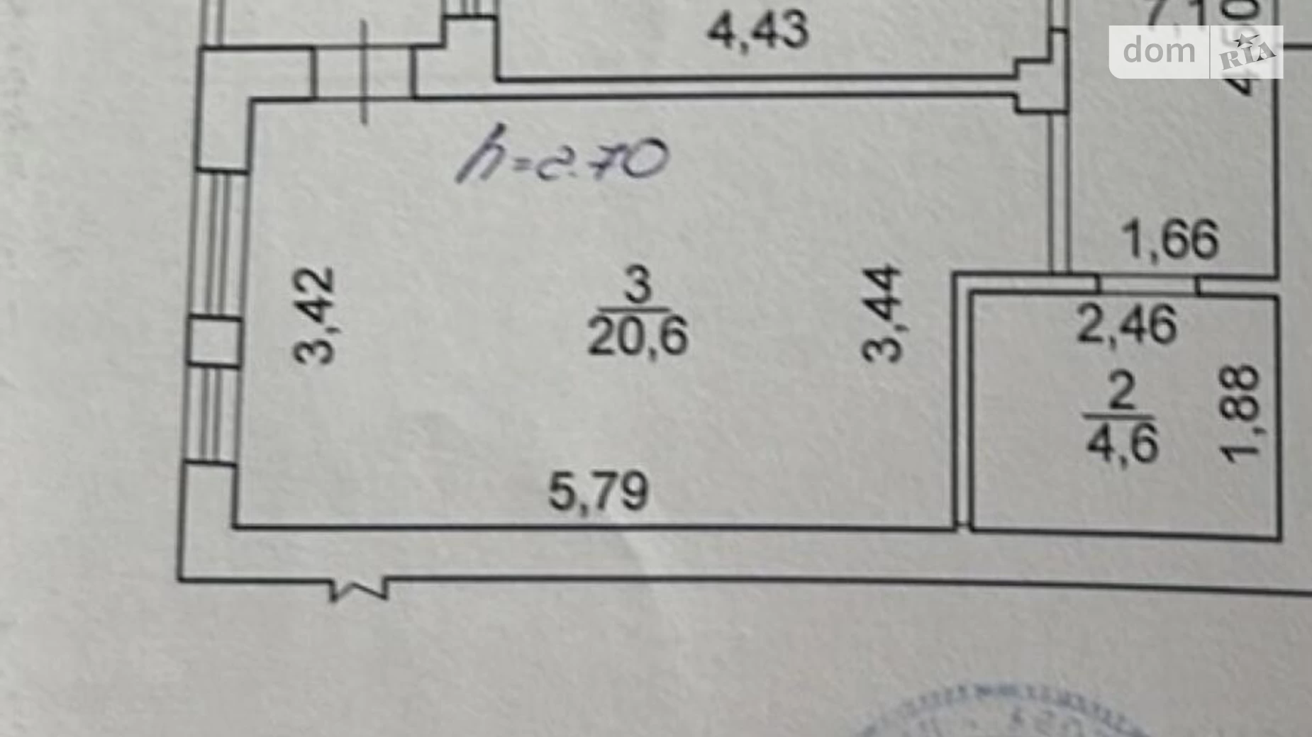 Продається 1-кімнатна квартира 48 кв. м у Львові, вул. Мечникова, 16Д - фото 3