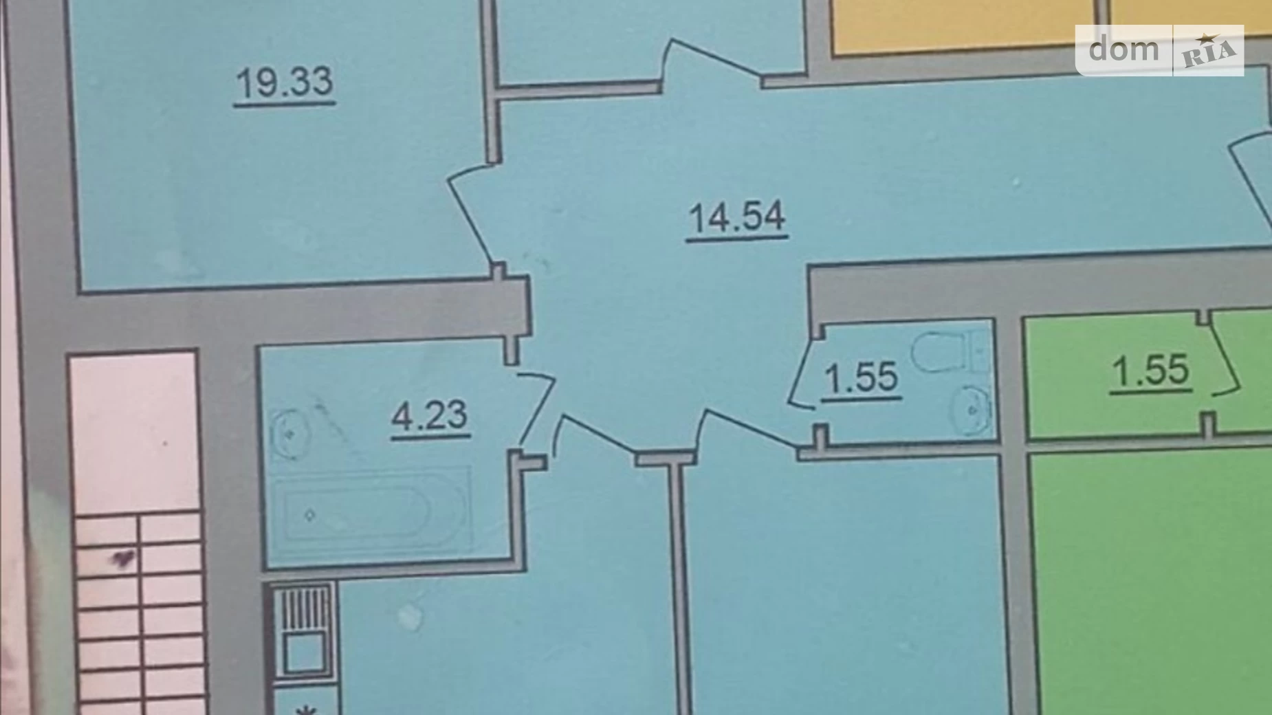3-кімнатна квартира 87 кв. м у Тернополі, вул. Володимира Великого - фото 5