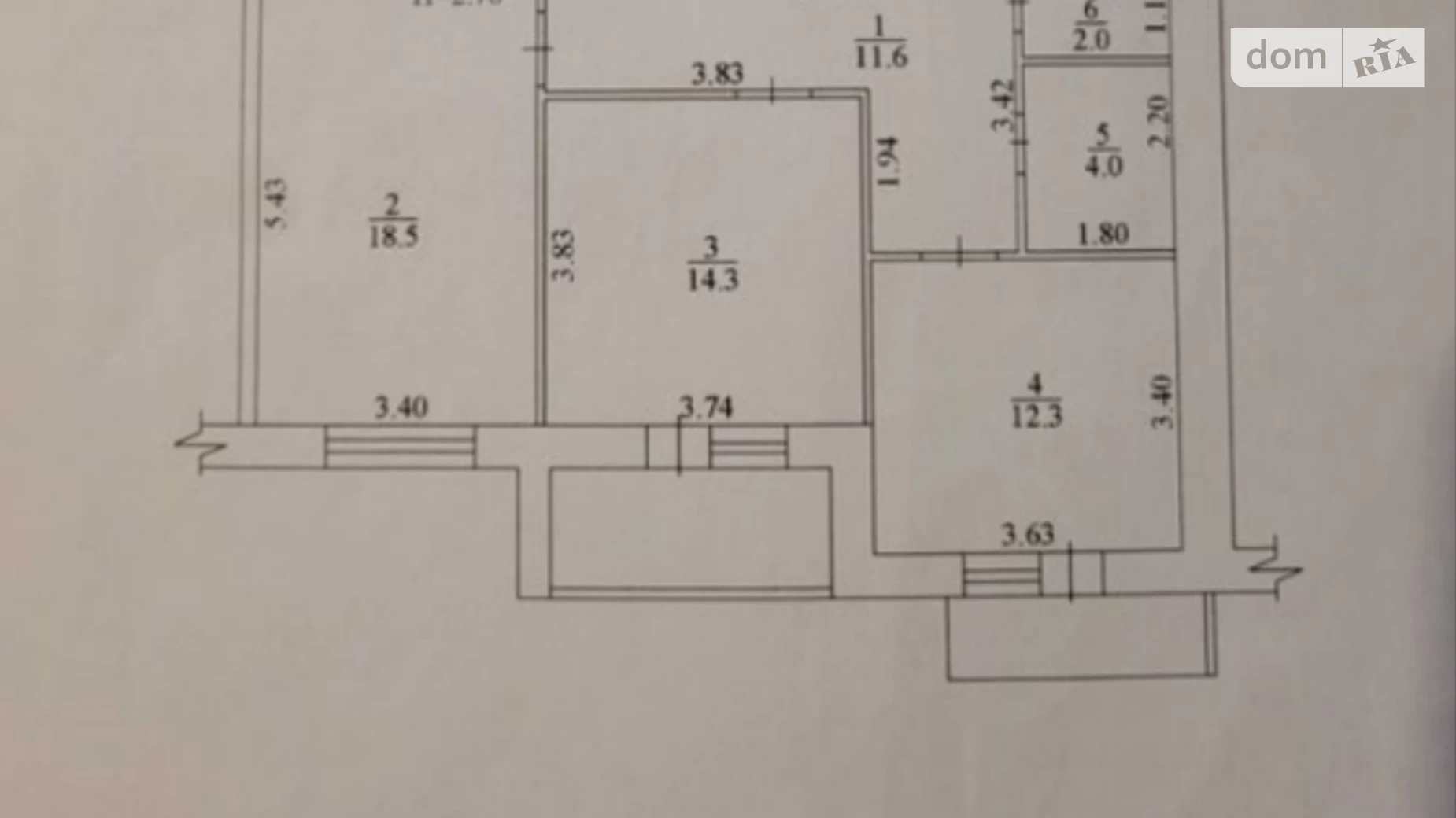 Продается 2-комнатная квартира 65.7 кв. м в Харькове, просп. Победы, 53Б - фото 5
