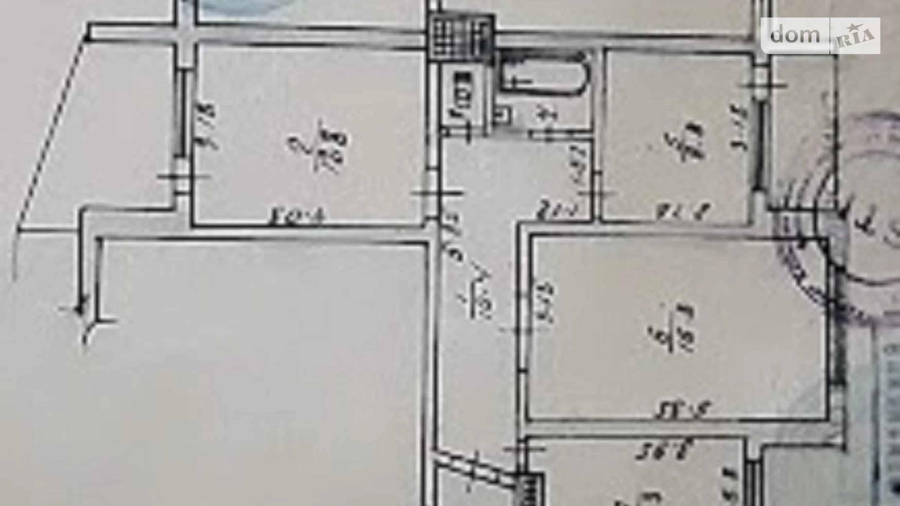 Продається 3-кімнатна квартира 66.6 кв. м у Фастові, вул. Ярослава Мудрого(Червоноармійська) - фото 2