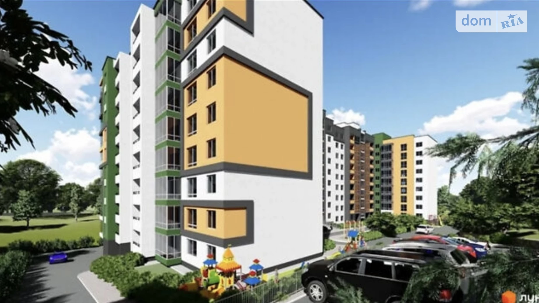 1-комнатная квартира 43 кв. м в Тернополе, ул. Черновецкая - фото 2