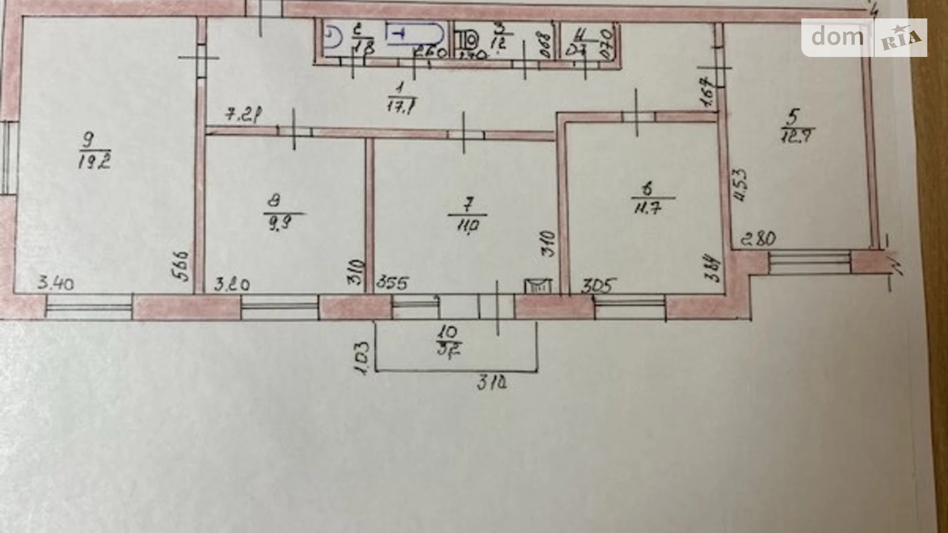 Продається 4-кімнатна квартира 86 кв. м у, цена: 17500 $ - фото 2