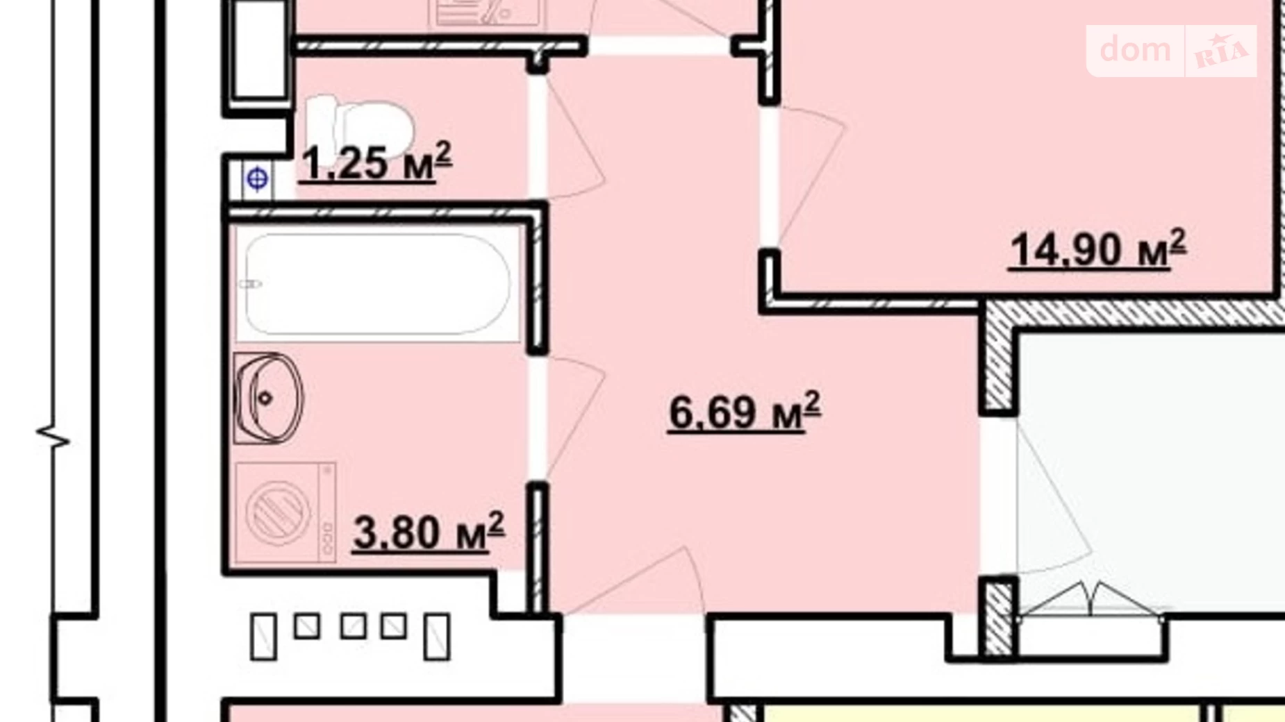 Продается 2-комнатная квартира 56.2 кв. м в Харькове, ул. Мира, 43 - фото 2