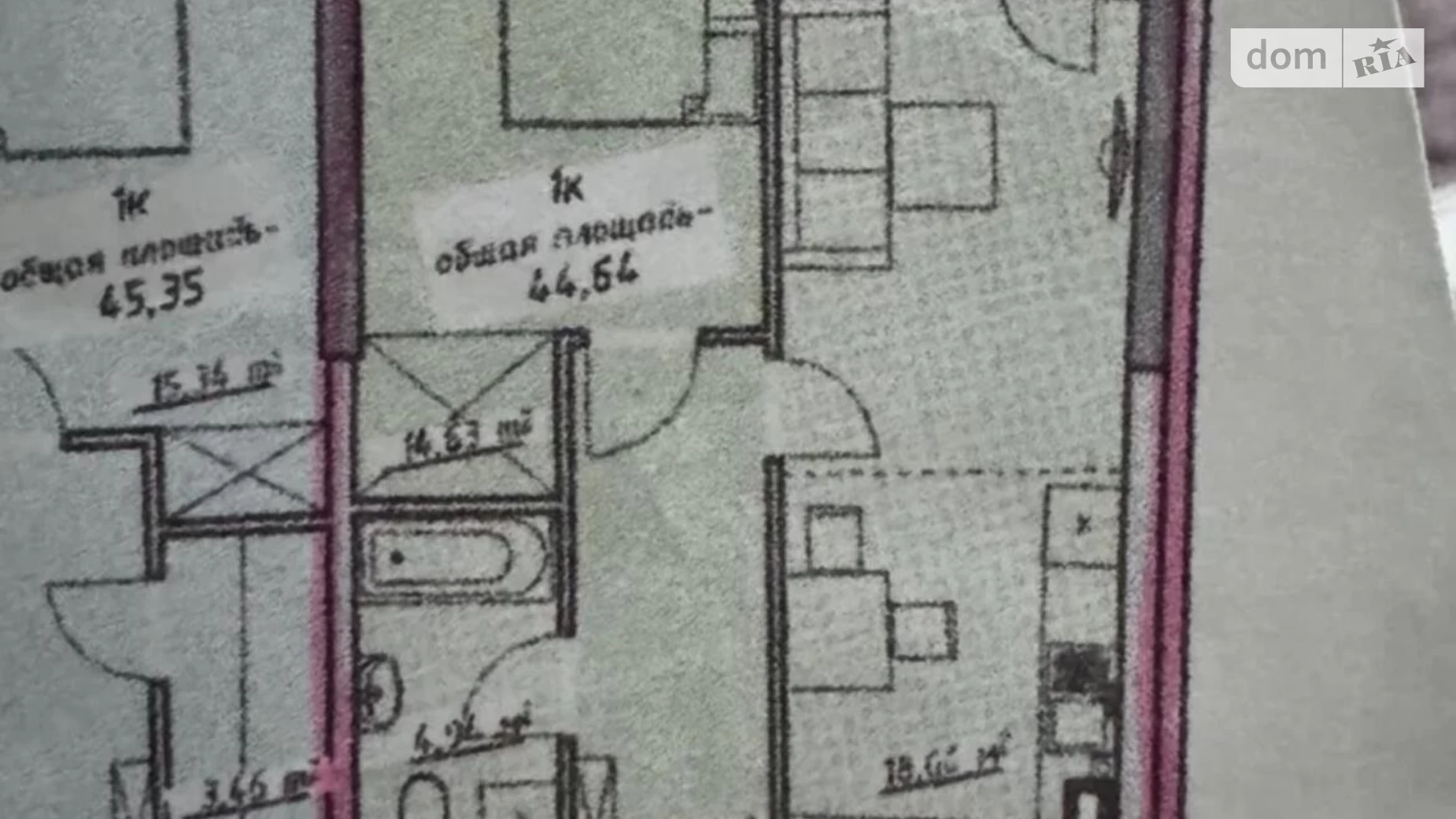 Продається 1-кімнатна квартира 45 кв. м у Одесі, пров. Курортний, 2 - фото 5