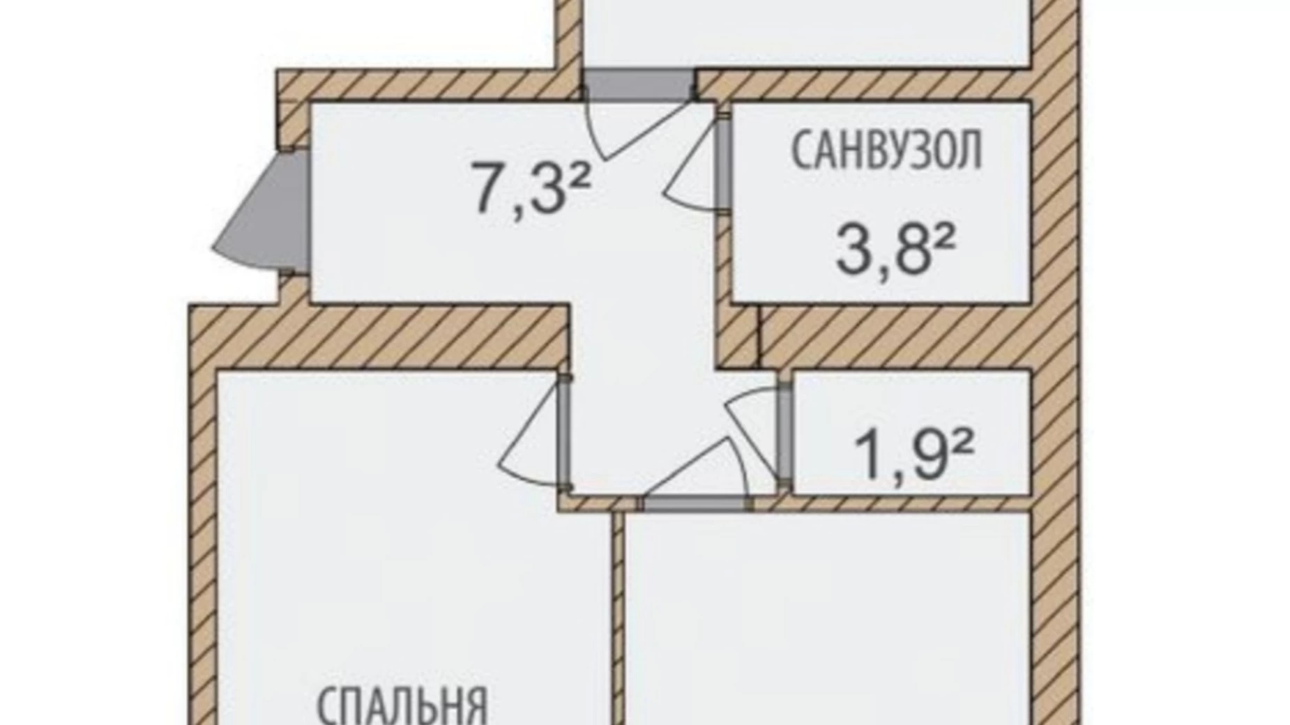 Продається 2-кімнатна квартира 73 кв. м у Хмельницькому, вул. Озерна, 16Б корпус 3 - фото 5