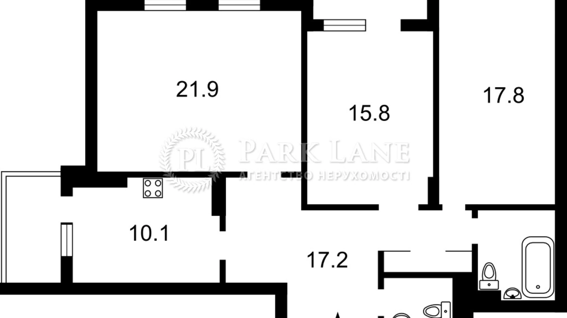 Продается 3-комнатная квартира 92.5 кв. м в Киеве, ул. Левитана, 3 - фото 3