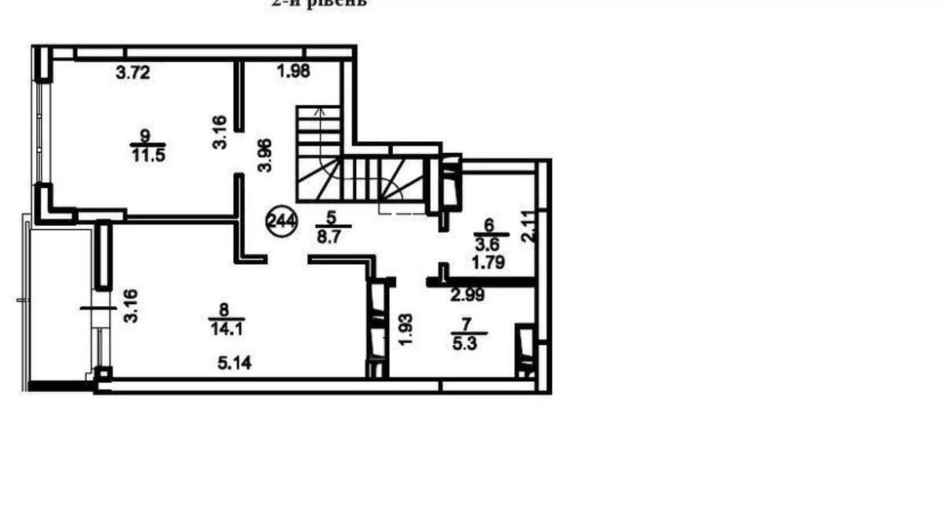 Продається 3-кімнатна квартира 94 кв. м у Києві, вул. Вишгородська, 45/4 - фото 2