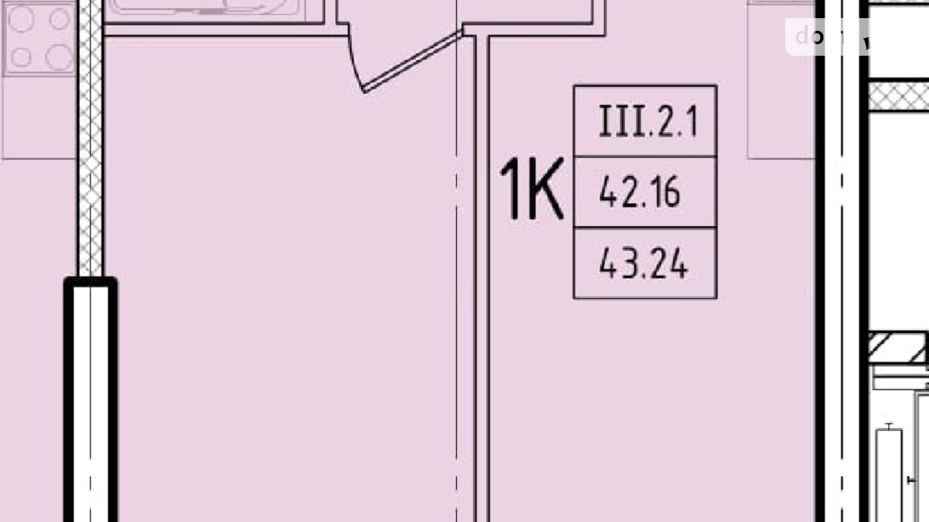 Продається 1-кімнатна квартира 43.24 кв. м у Одесі, вул. Генуезька, 1/1 - фото 5