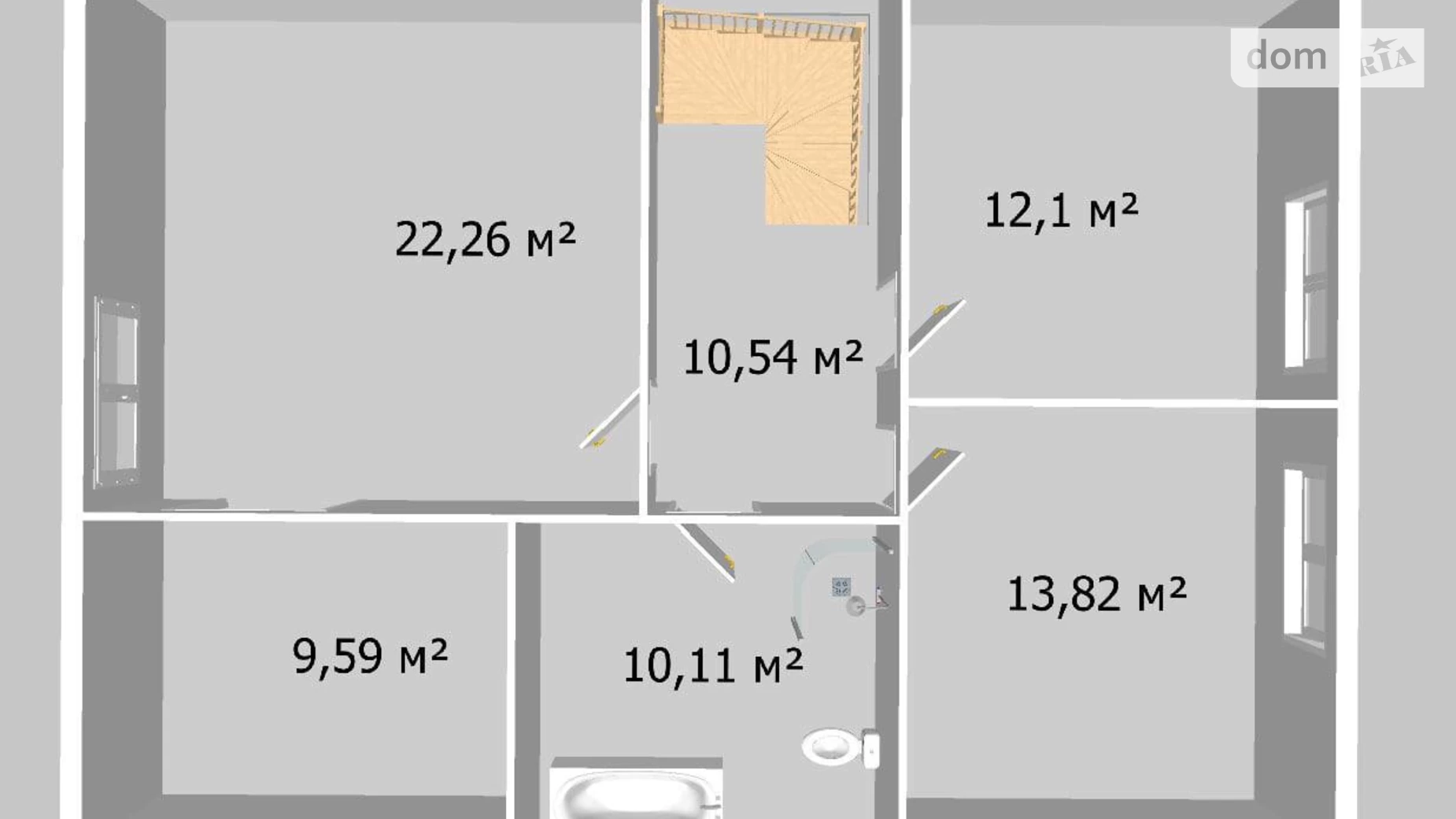 Продается дом на 2 этажа 157.15 кв. м с баней/сауной, цена: 220000 $ - фото 3