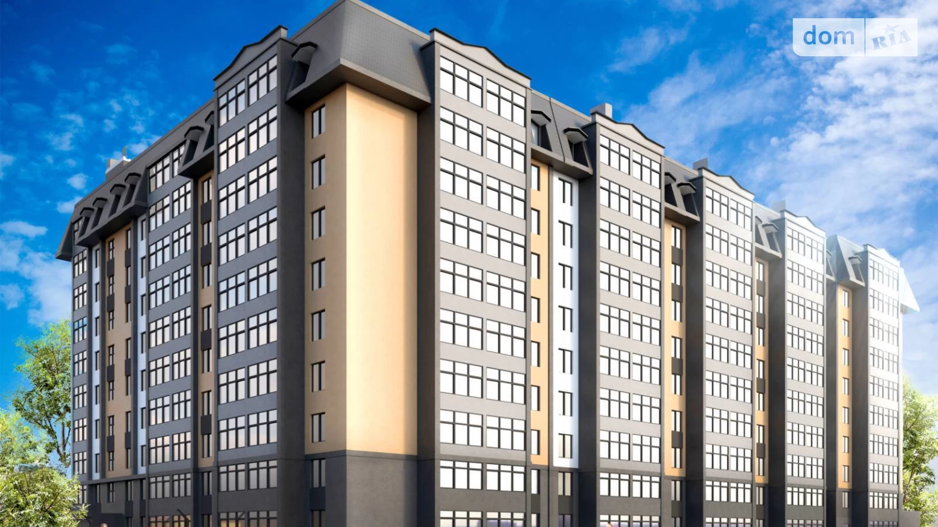 Продается 1-комнатная квартира 39.05 кв. м в Хмельницком, ул. Романа Шухевича(Курчатова), 8/2 - фото 2