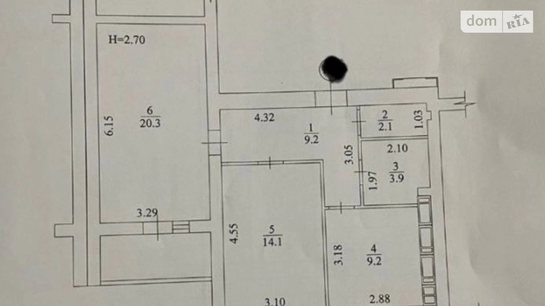 Продается 2-комнатная квартира 60.8 кв. м в Харькове, ул. Заливная, 10 - фото 2