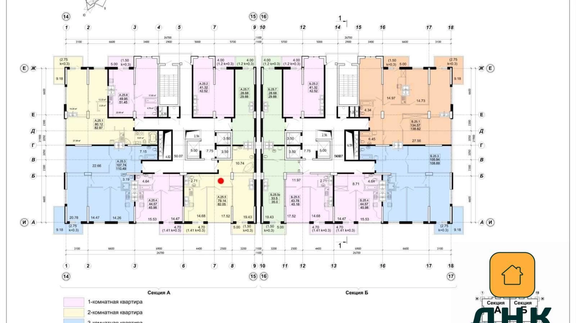 Продается 2-комнатная квартира 82 кв. м в Одессе, Фонтанская дор., 25 - фото 2