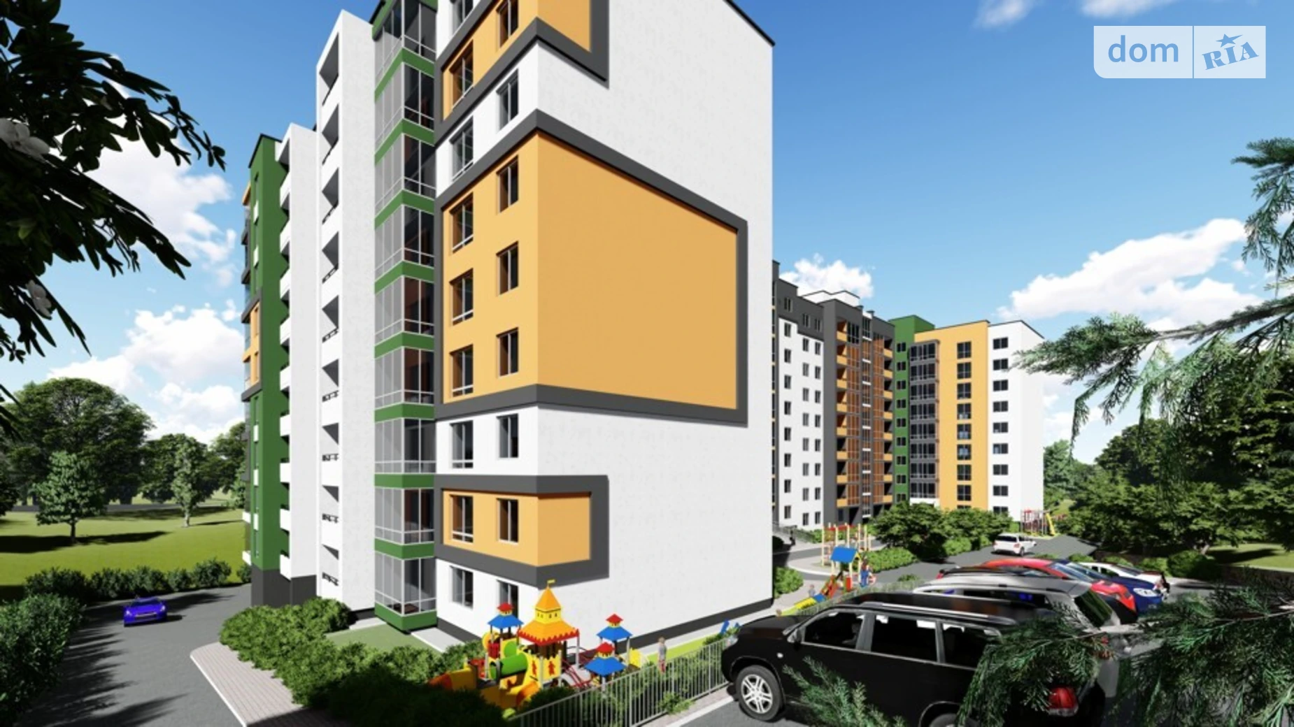 2-комнатная квартира 72.4 кв. м в, цена: 46267 $ - фото 3