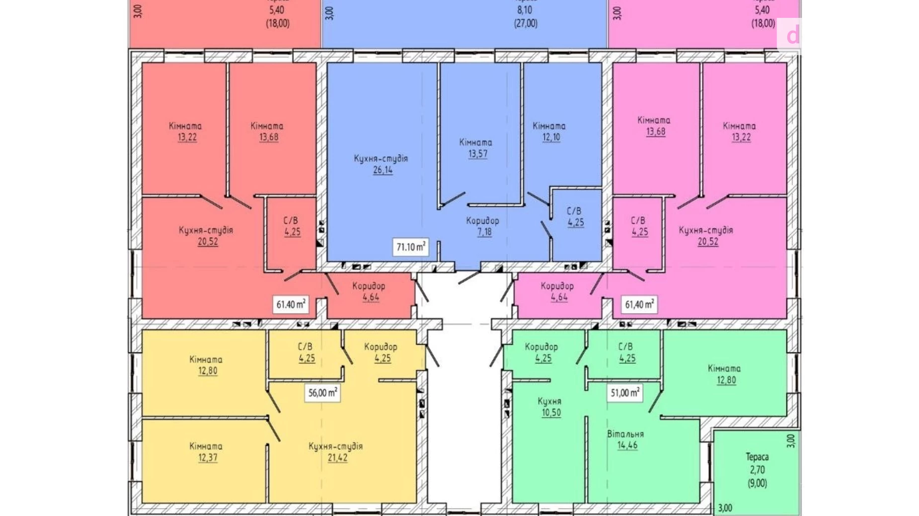 Продается 2-комнатная квартира 71 кв. м в Петрикове, ул. Тернопольская - фото 5
