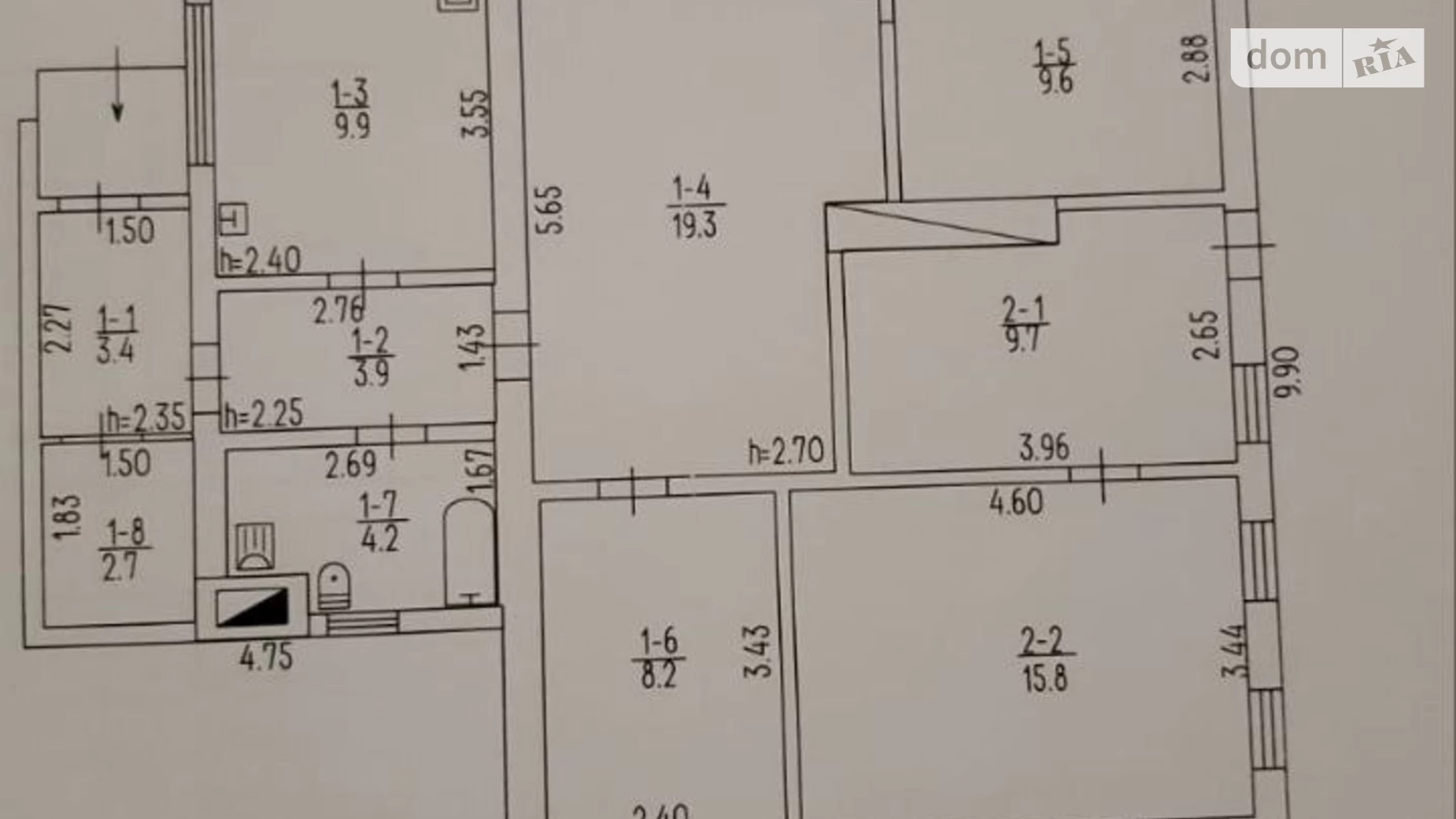 Продається одноповерховий будинок 86.7 кв. м з гаражем, цена: 29000 $ - фото 4