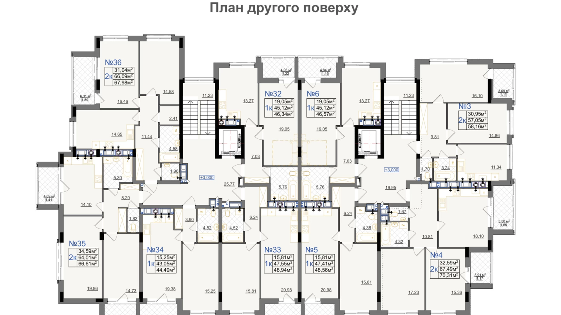 Продается 1-комнатная квартира 46.14 кв. м в Львове, ул. Камышовая, 11 - фото 5