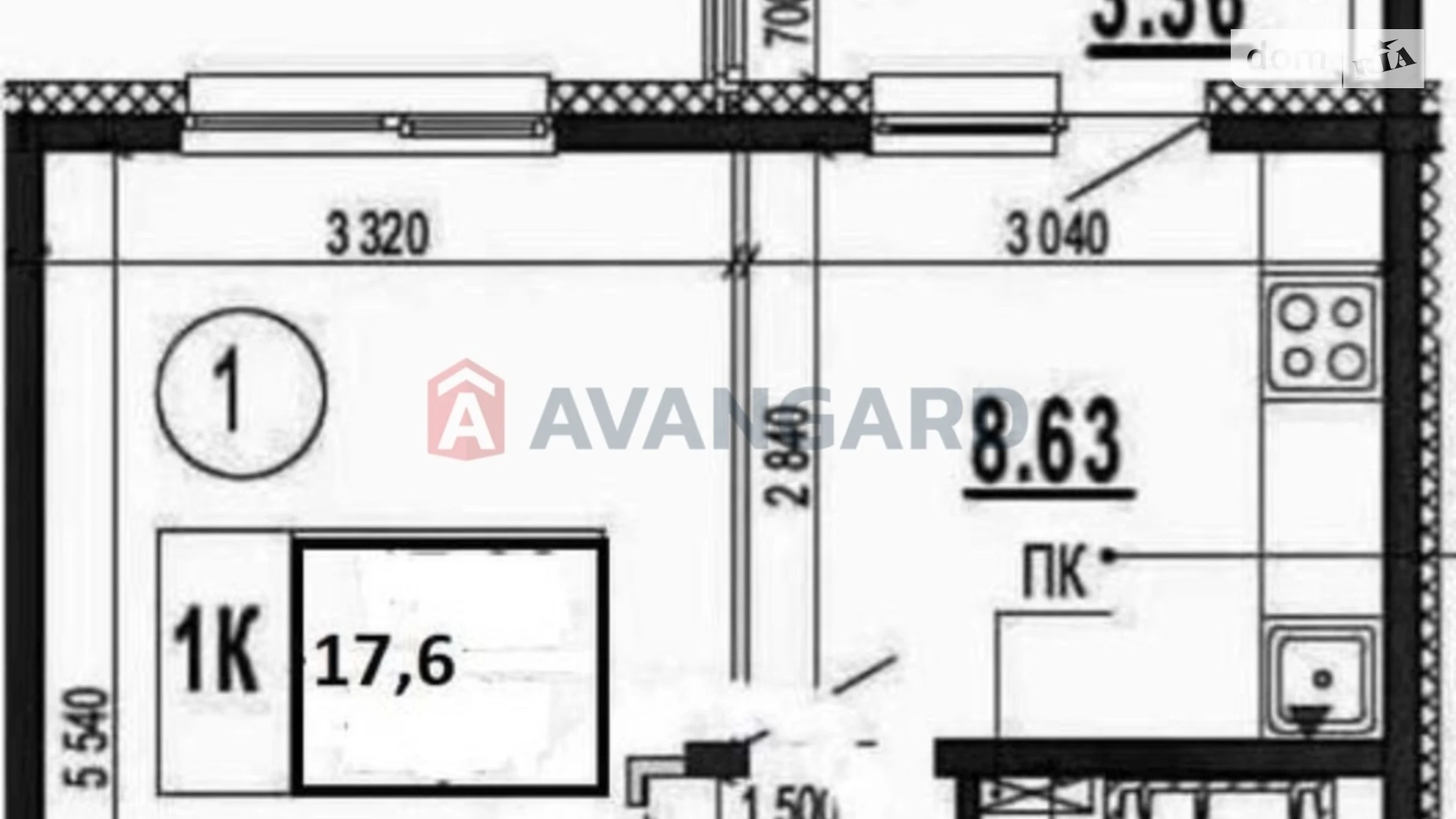 Продается 1-комнатная квартира 37.5 кв. м в Киеве, ул. Бориса Гмыри, 20 - фото 5