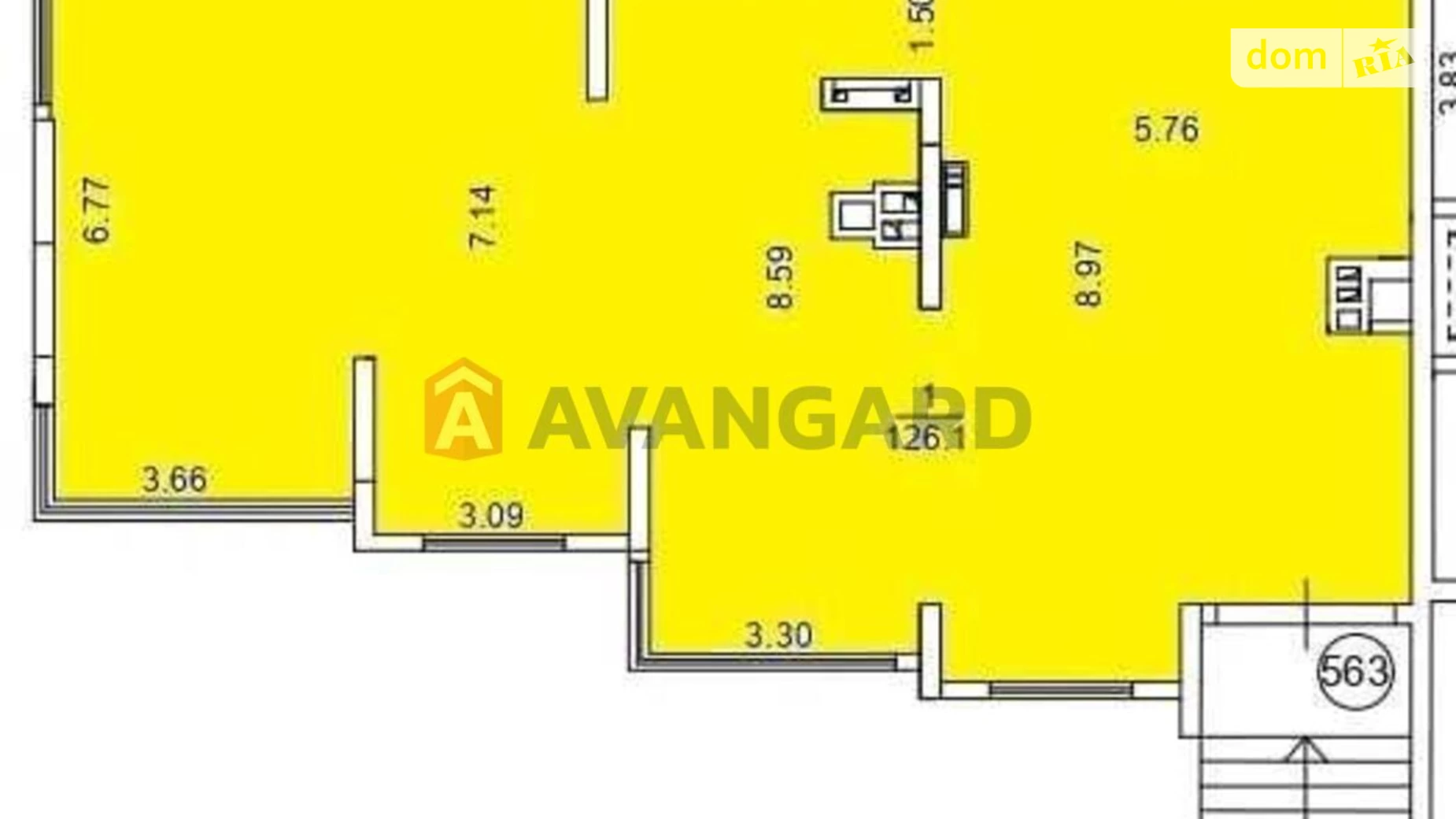 Продается объект сферы услуг 126 кв. м в 10-этажном здании, цена: 130000 $ - фото 5